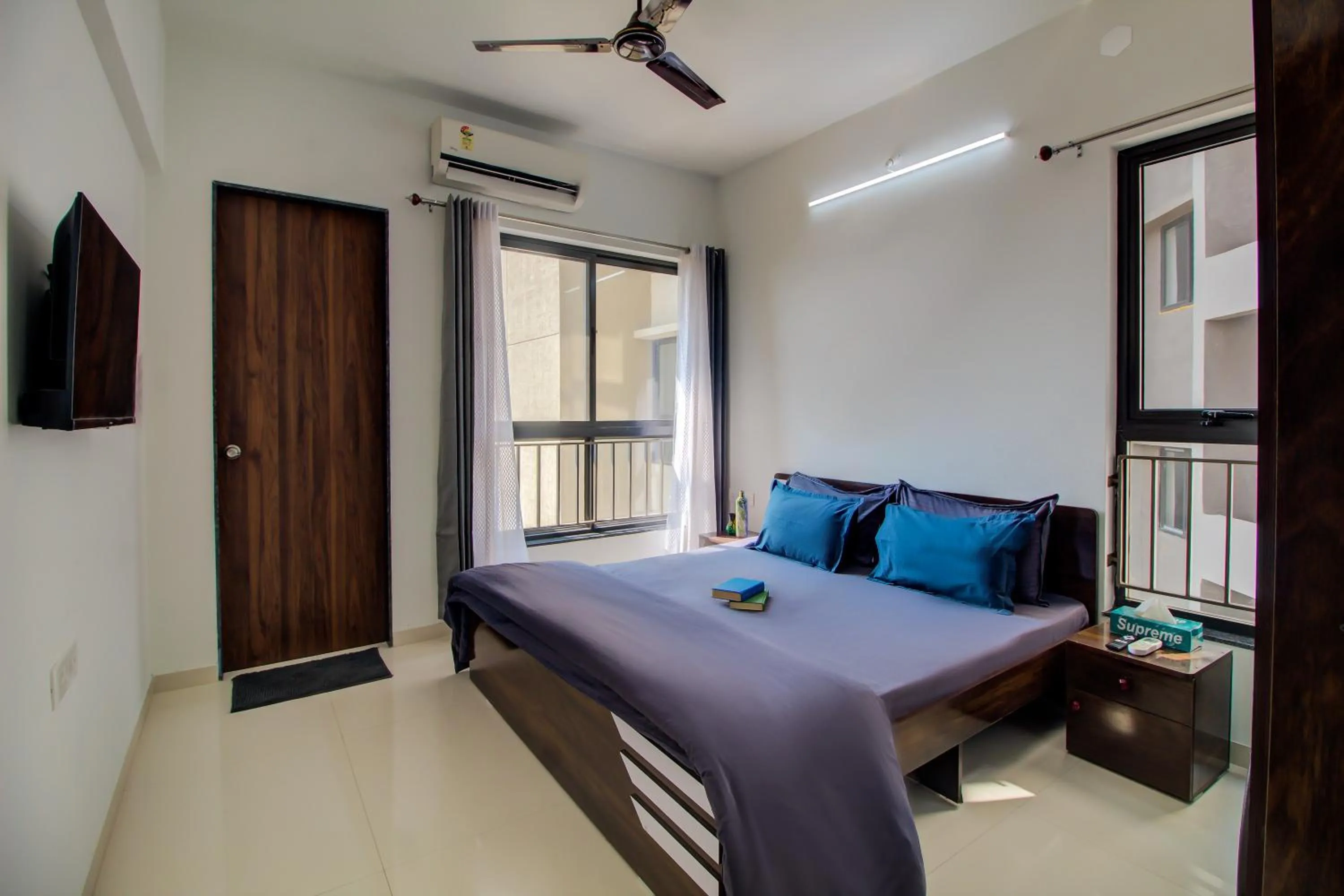 Bedroom, Bed in VibeStayZ Kedar Hinjewadi