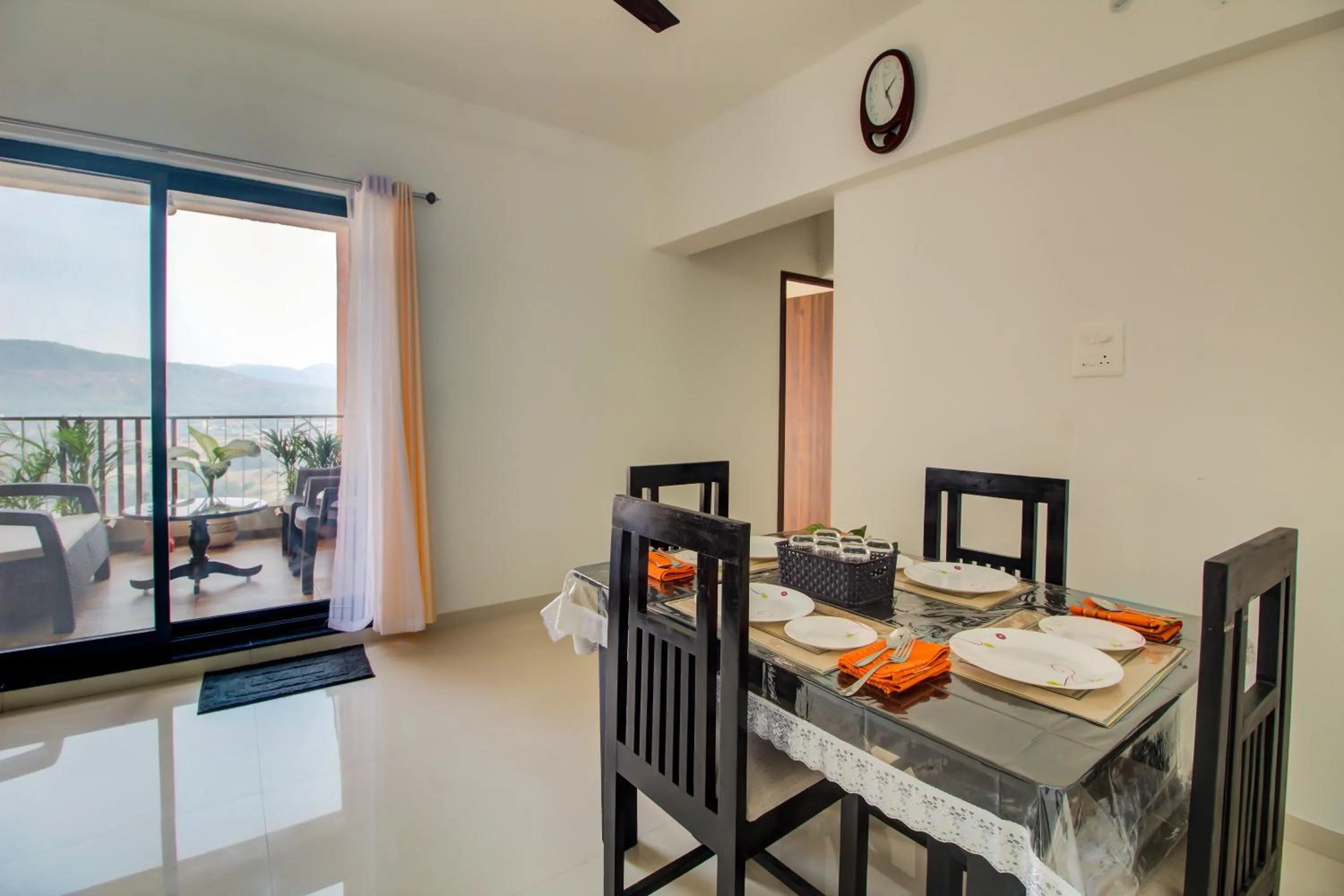 Dining area in VibeStayZ Kedar Hinjewadi