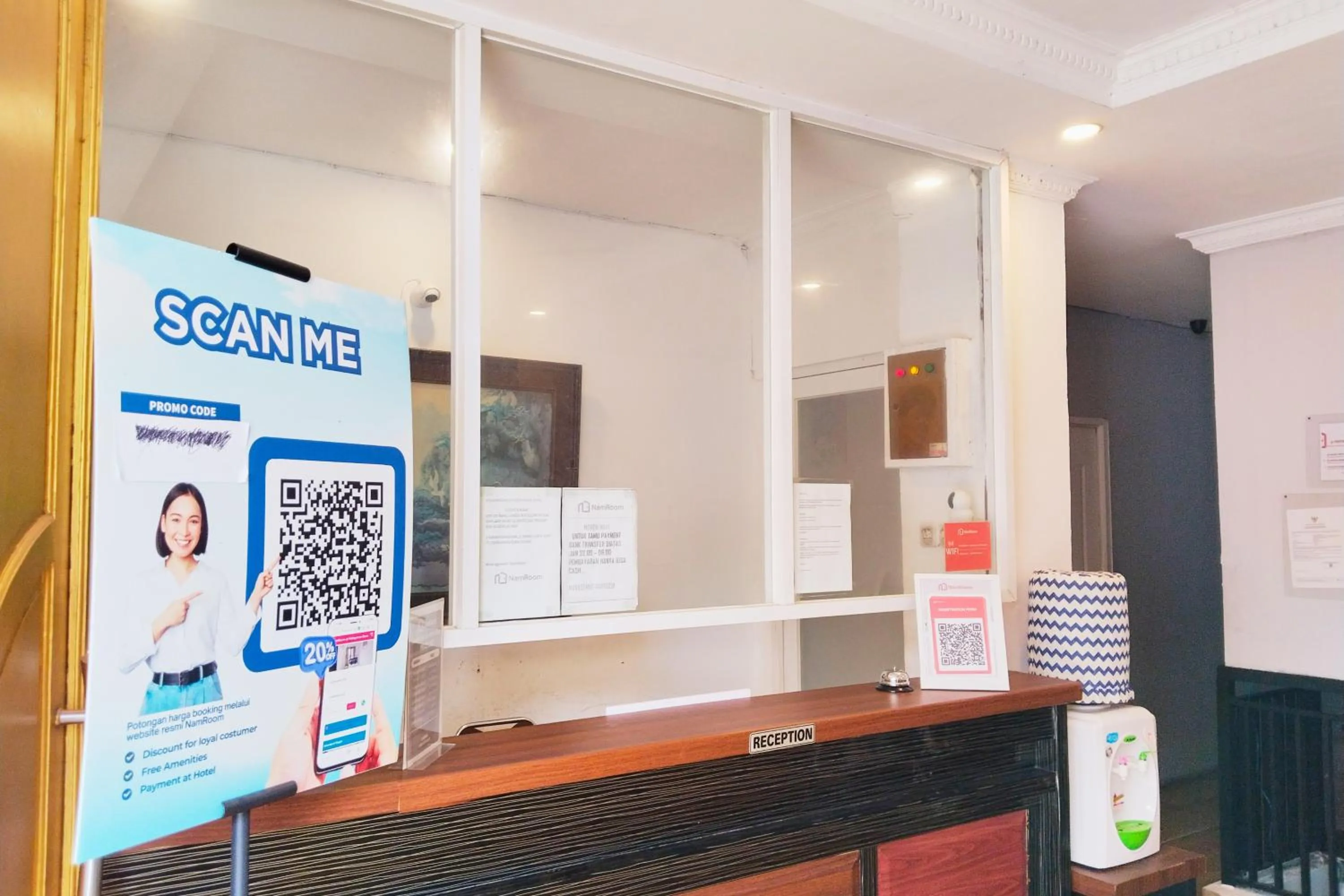 Lobby or reception in NamRoom at Kebayoran Baru