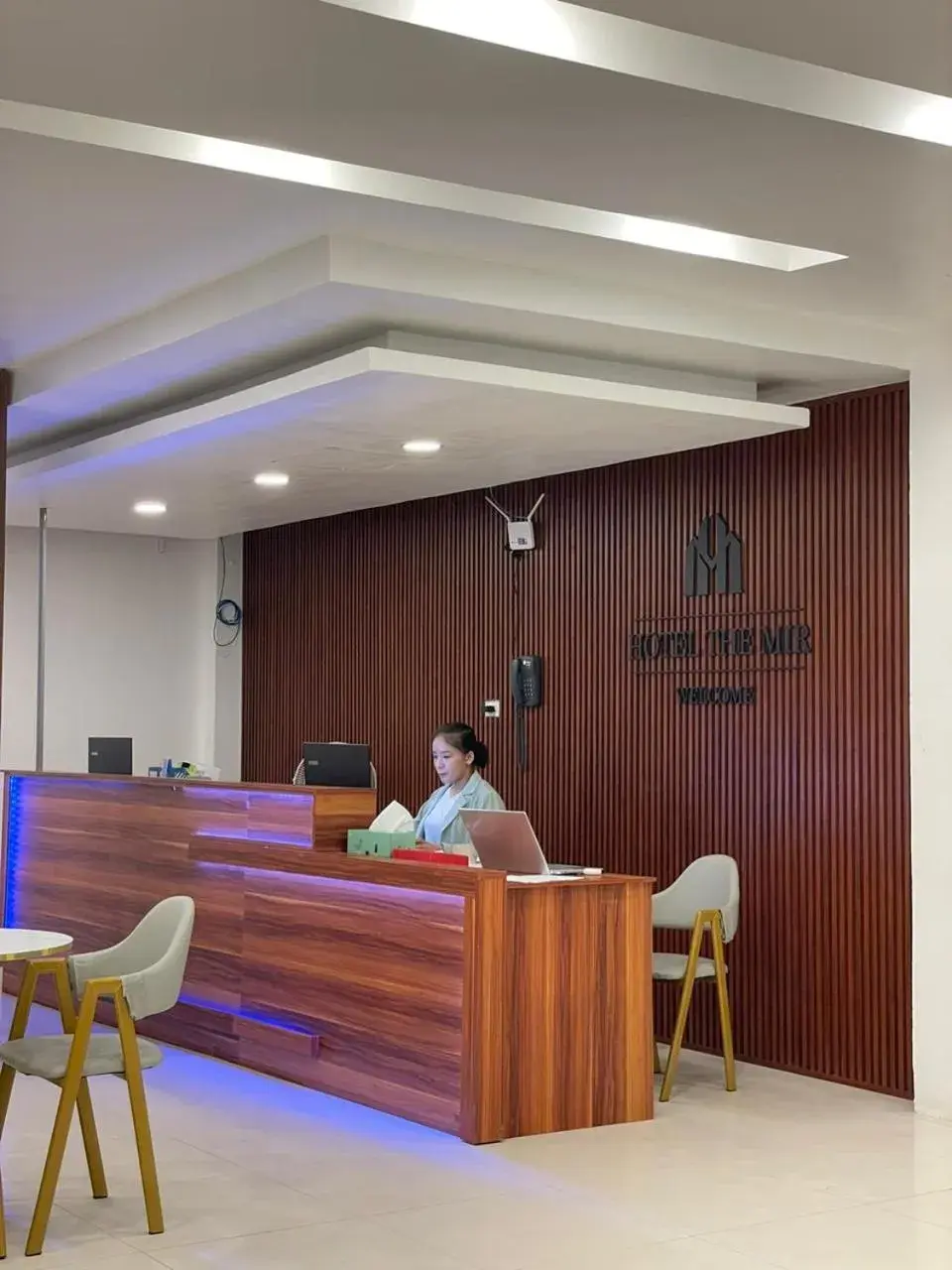 Lobby or reception in HOTEL the MIR Lobby or reception in HOTEL the MIR