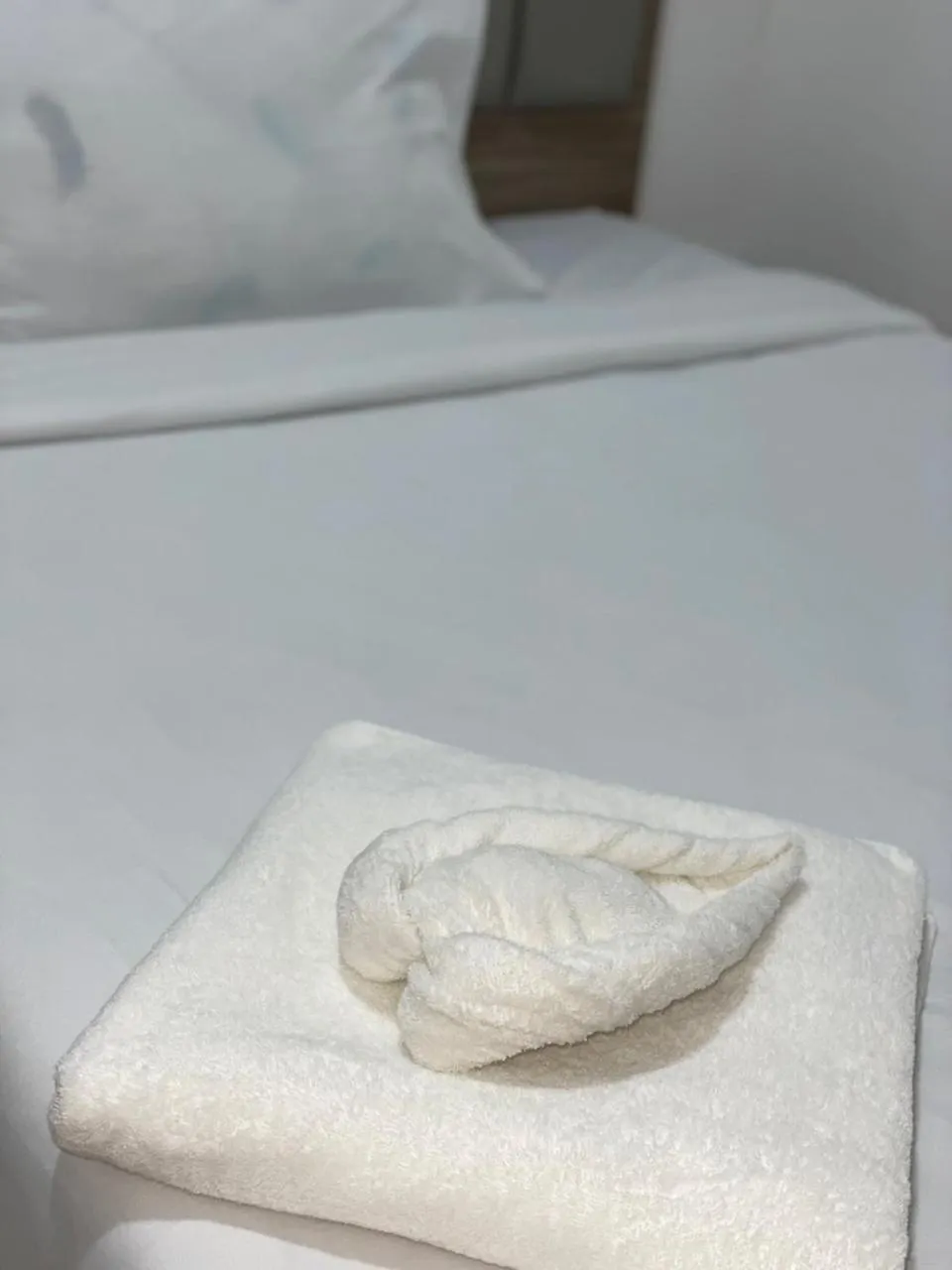 towels, Bed in HOTEL the MIR