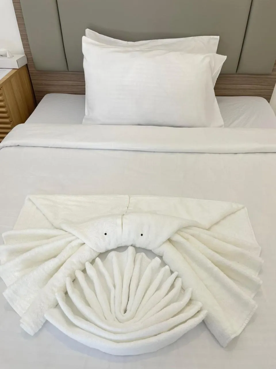 Bed in HOTEL the MIR