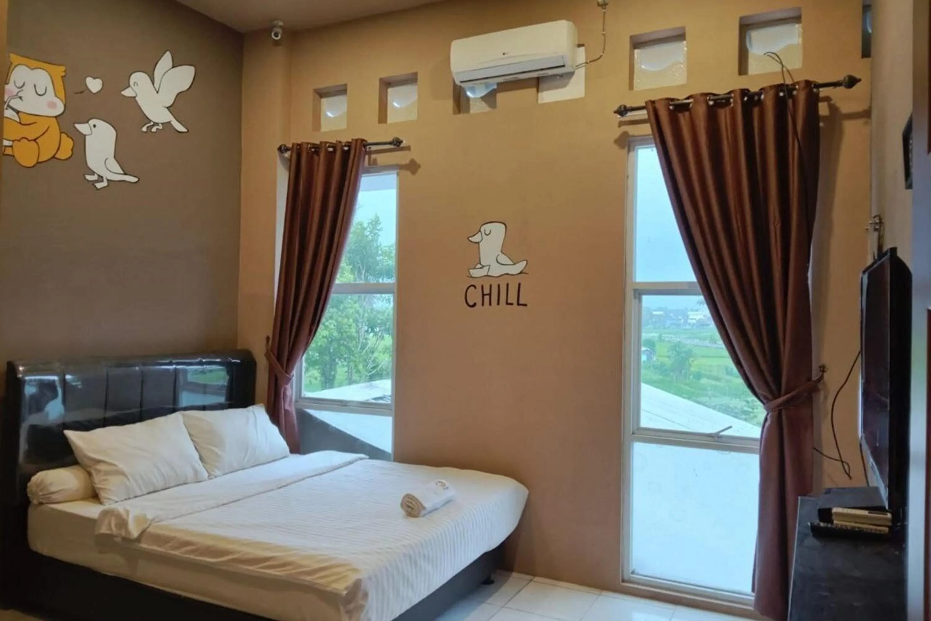 Bed in VK Pods Pangandaran