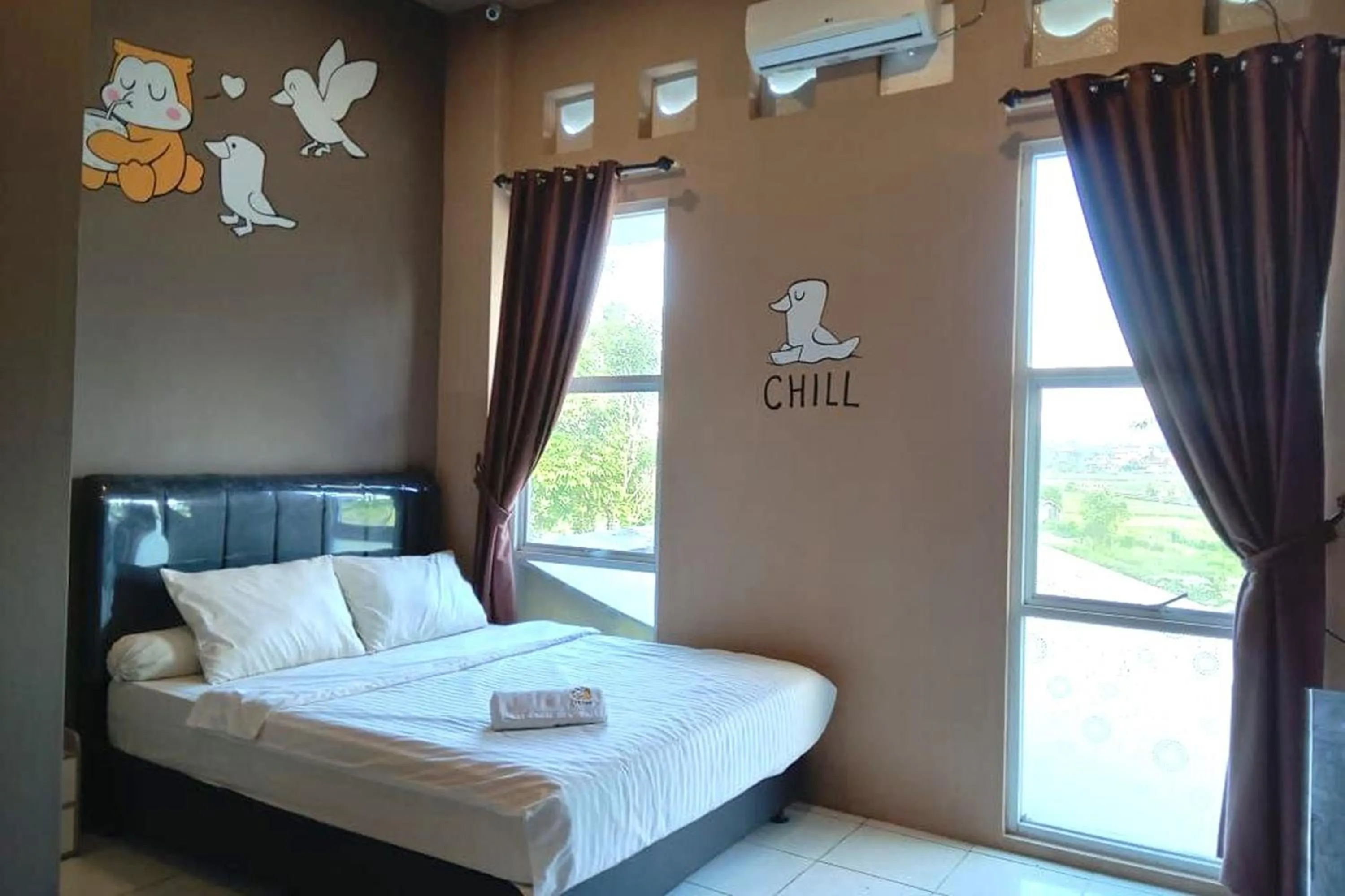 Bed in VK Pods Pangandaran