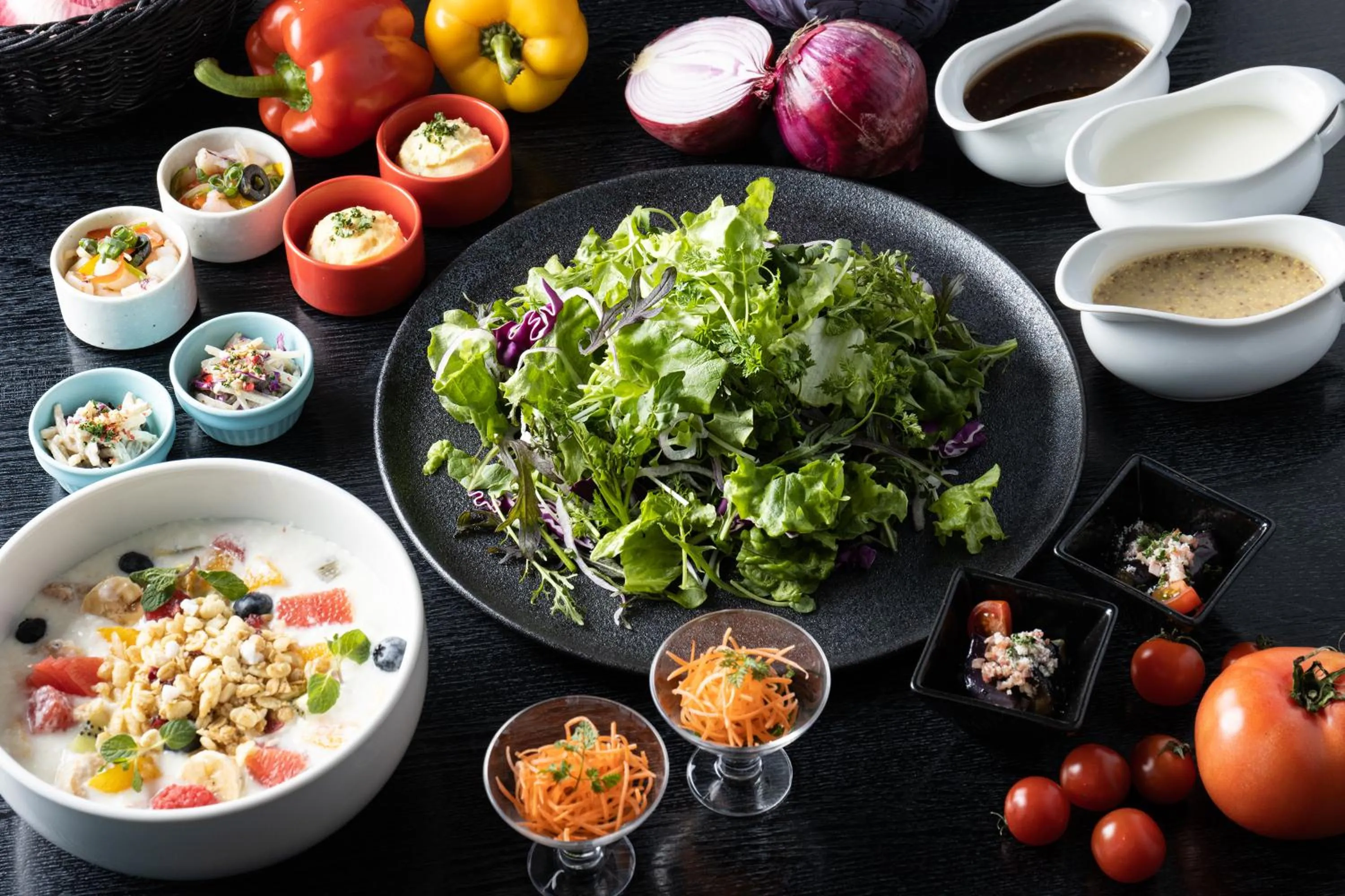 Food and drinks in New Otani Inn Yokohama Premium