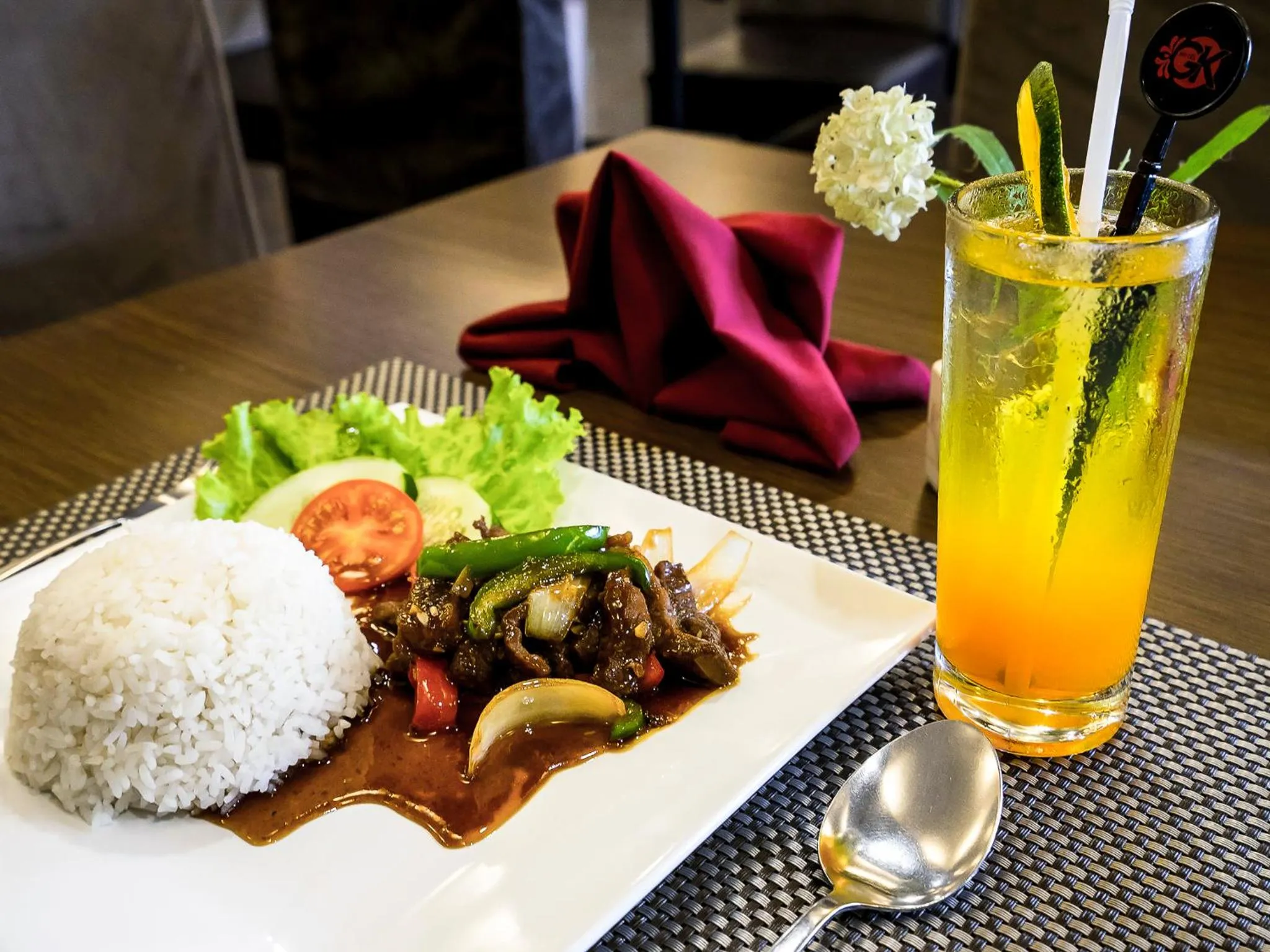 Food and drinks in Hotel Grand Kartika