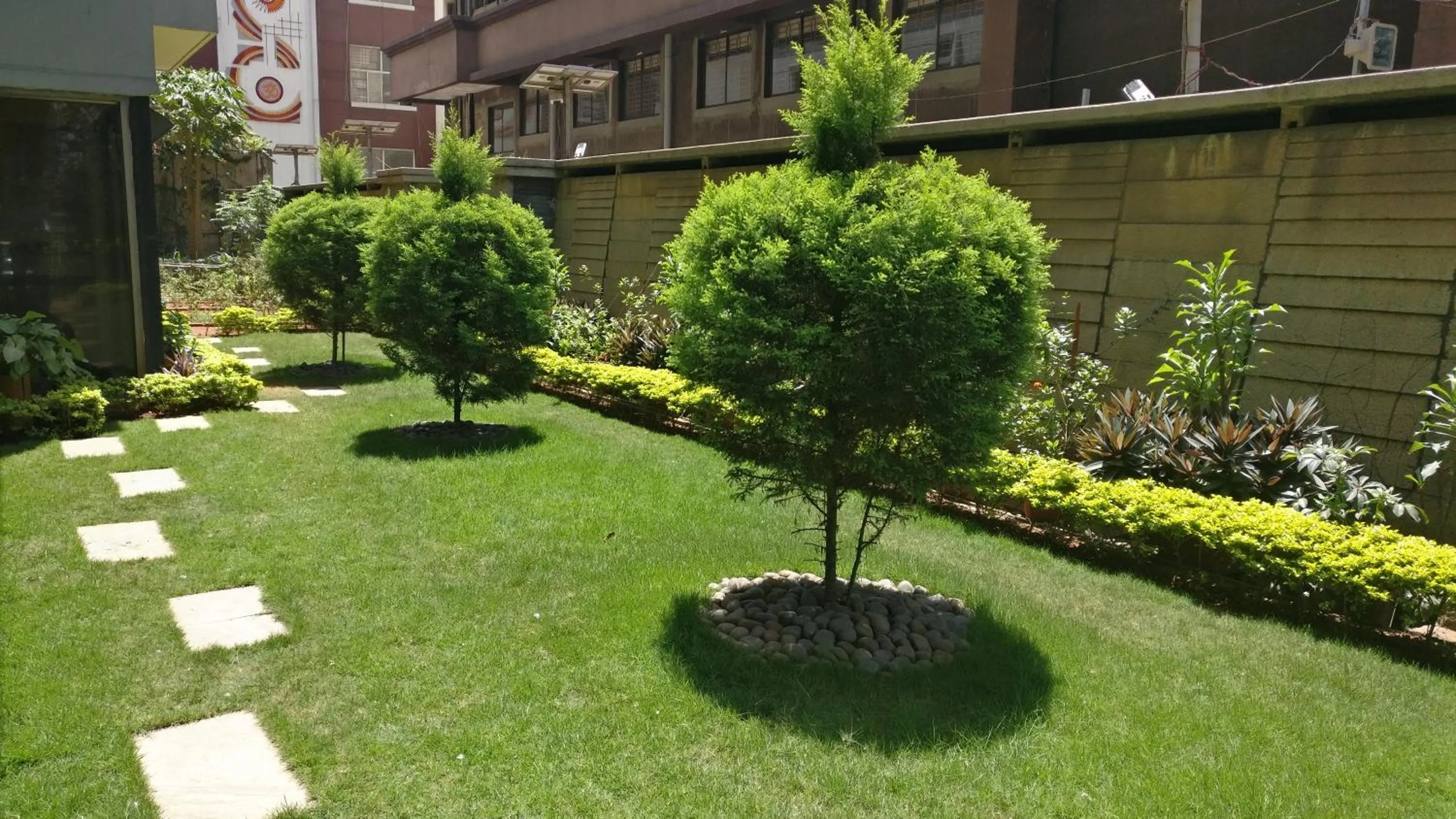 Garden in The Rialto Hotel