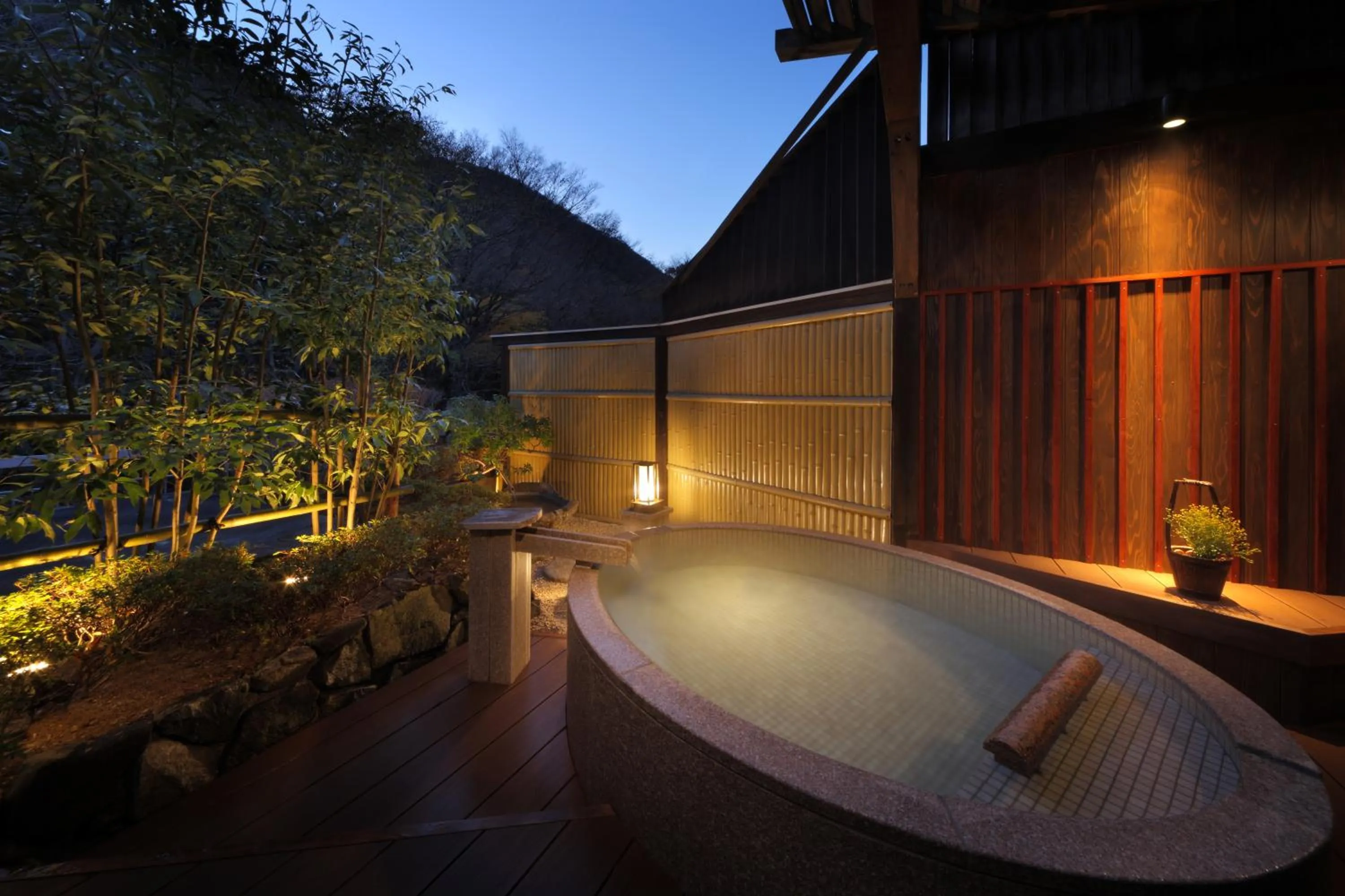 Hot Spring Bath in Moritaya