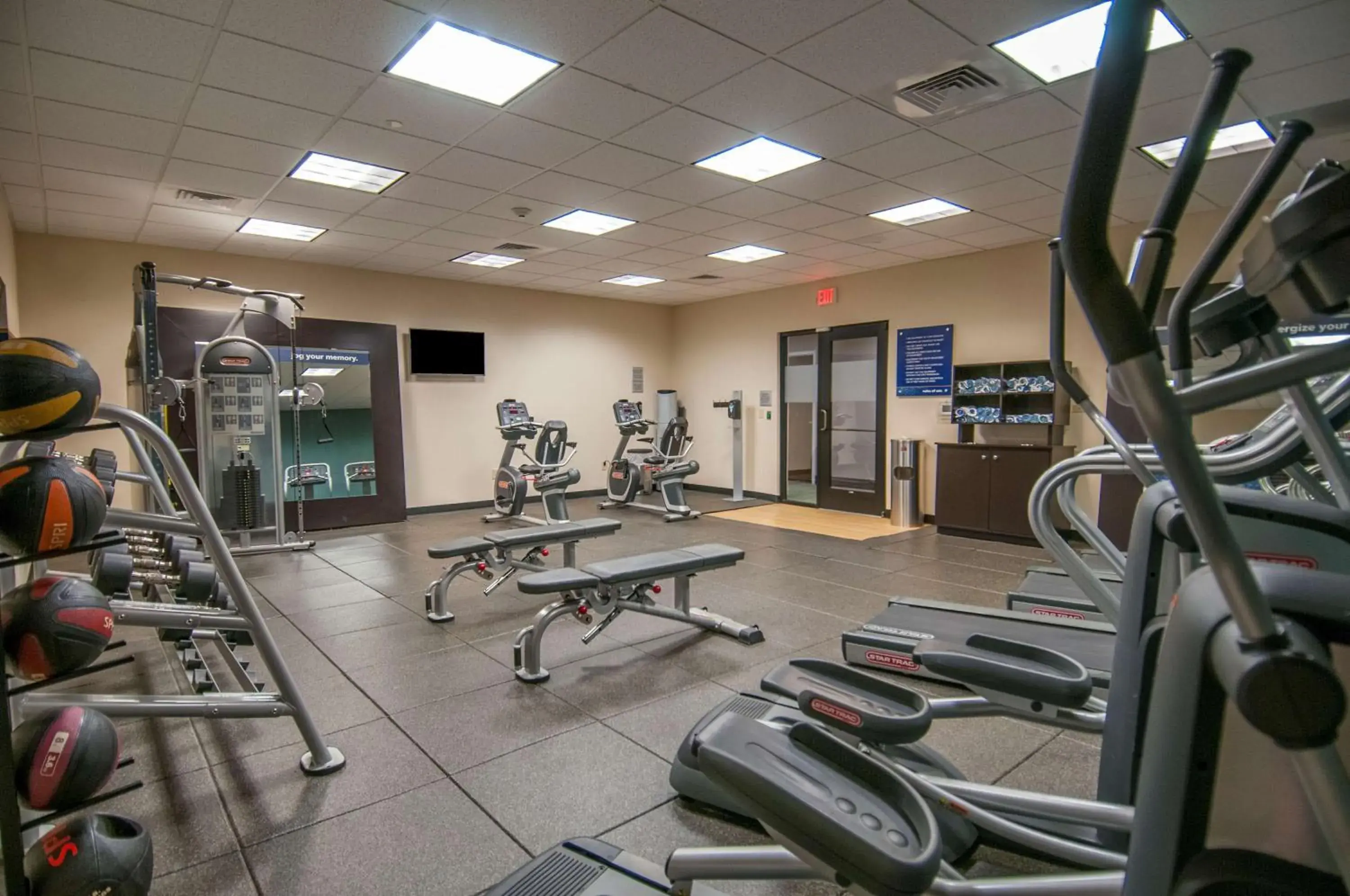Fitness centre/facilities in Hampton Inn Hernando, MS Fitness centre/facilities in Hampton Inn Hernando, MS