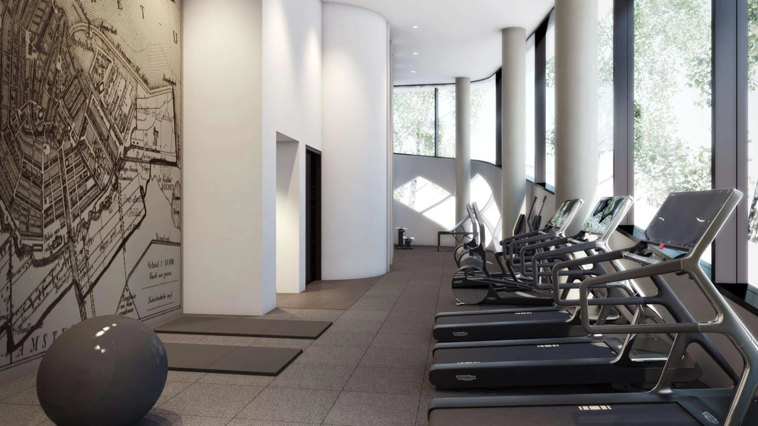 Fitness centre/facilities in Hilton Amsterdam Airport Schiphol