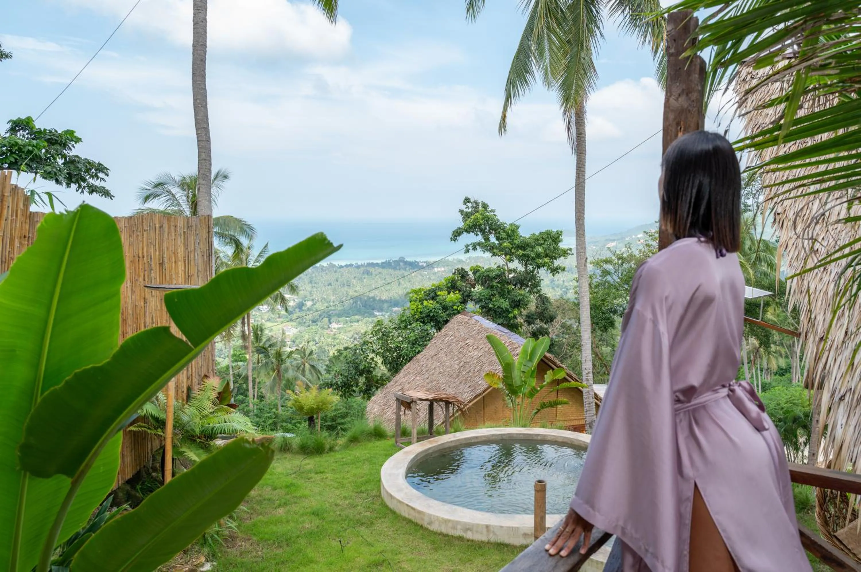 View (from property/room) in RoomQuest THEVA Resort Koh Samui