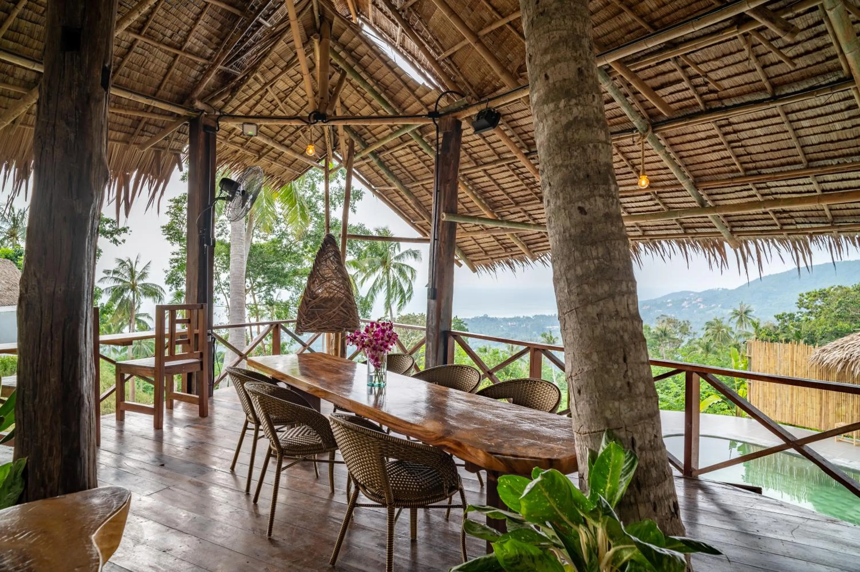 Restaurant/places to eat in RoomQuest THEVA Resort Koh Samui