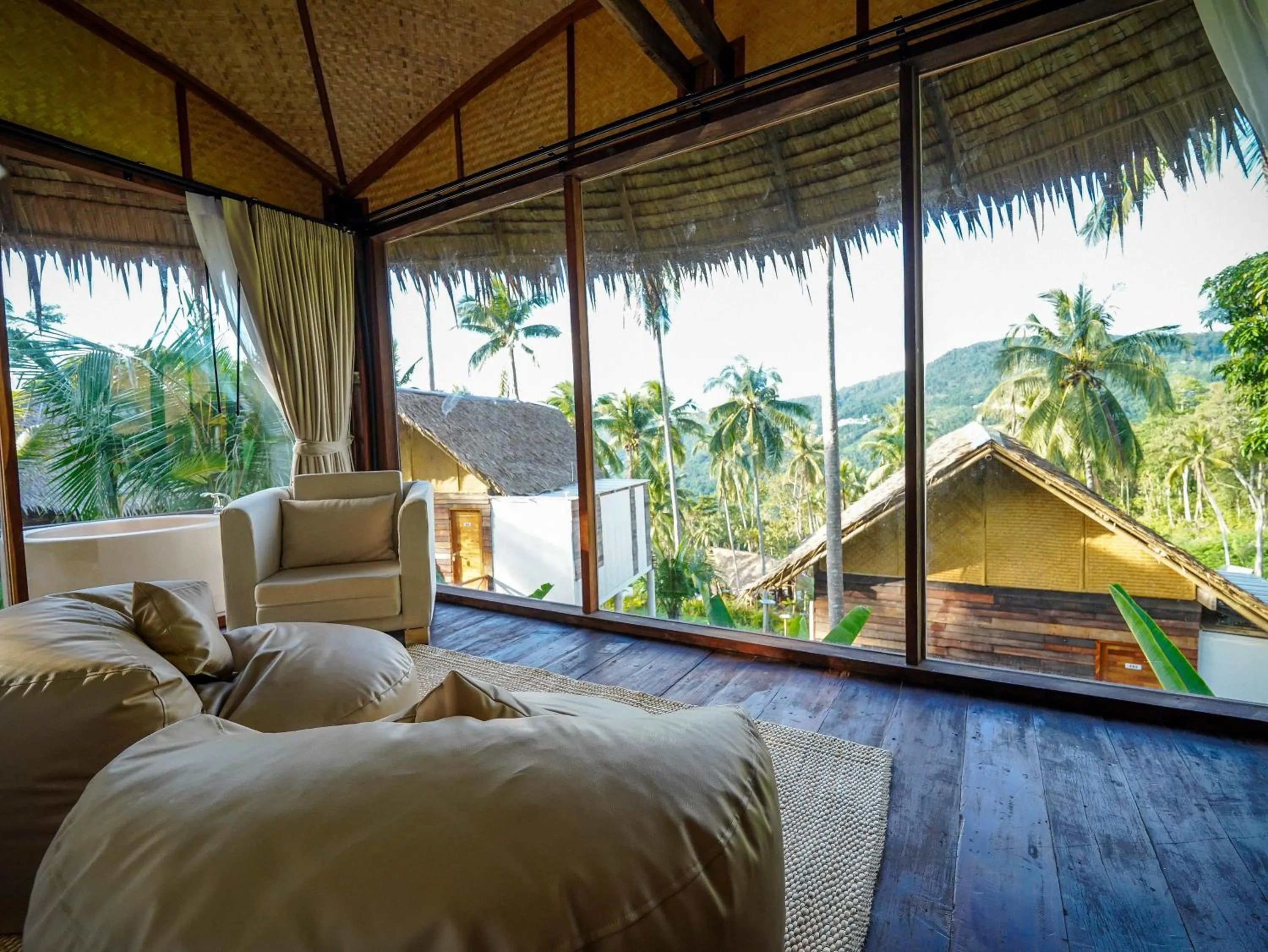 View (from property/room) in RoomQuest THEVA Resort Koh Samui