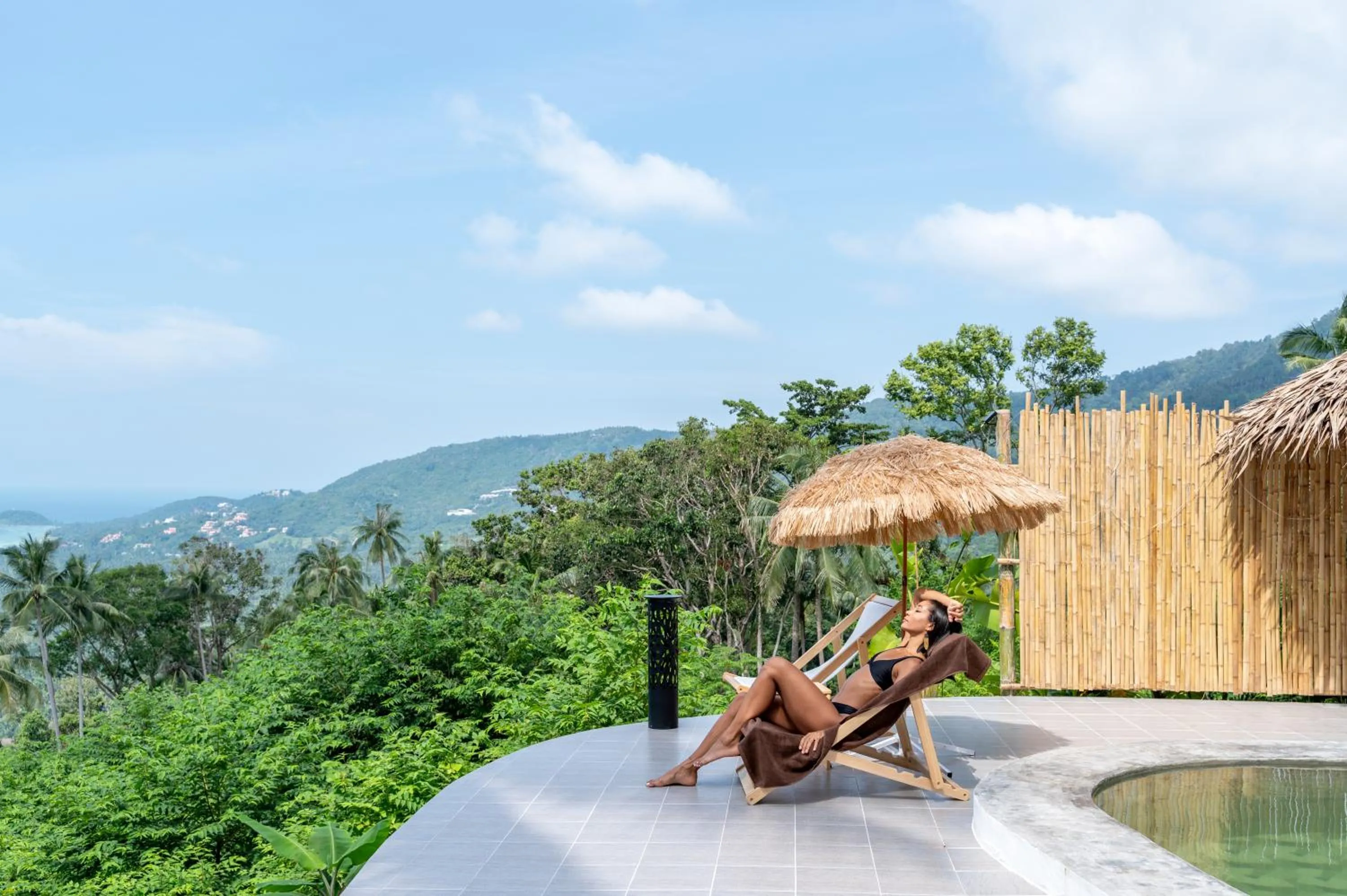 View (from property/room) in RoomQuest THEVA Resort Koh Samui