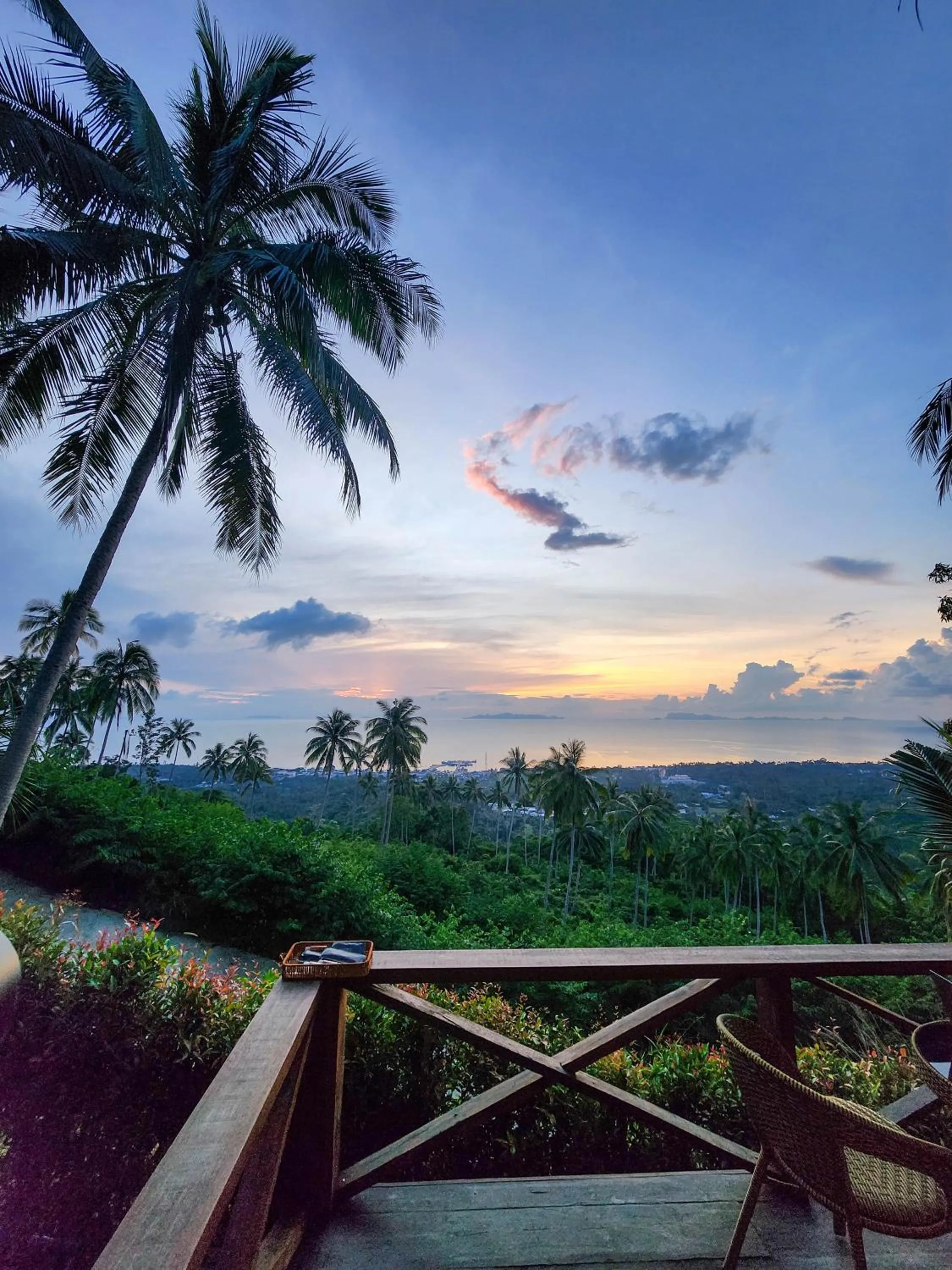 Sea view in RoomQuest THEVA Resort Koh Samui
