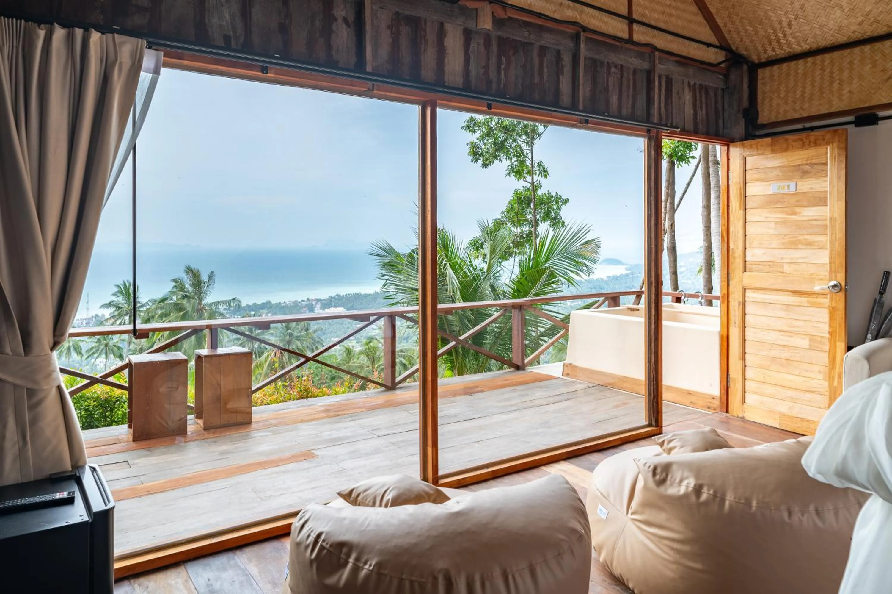 View (from property/room) in RoomQuest THEVA Resort Koh Samui