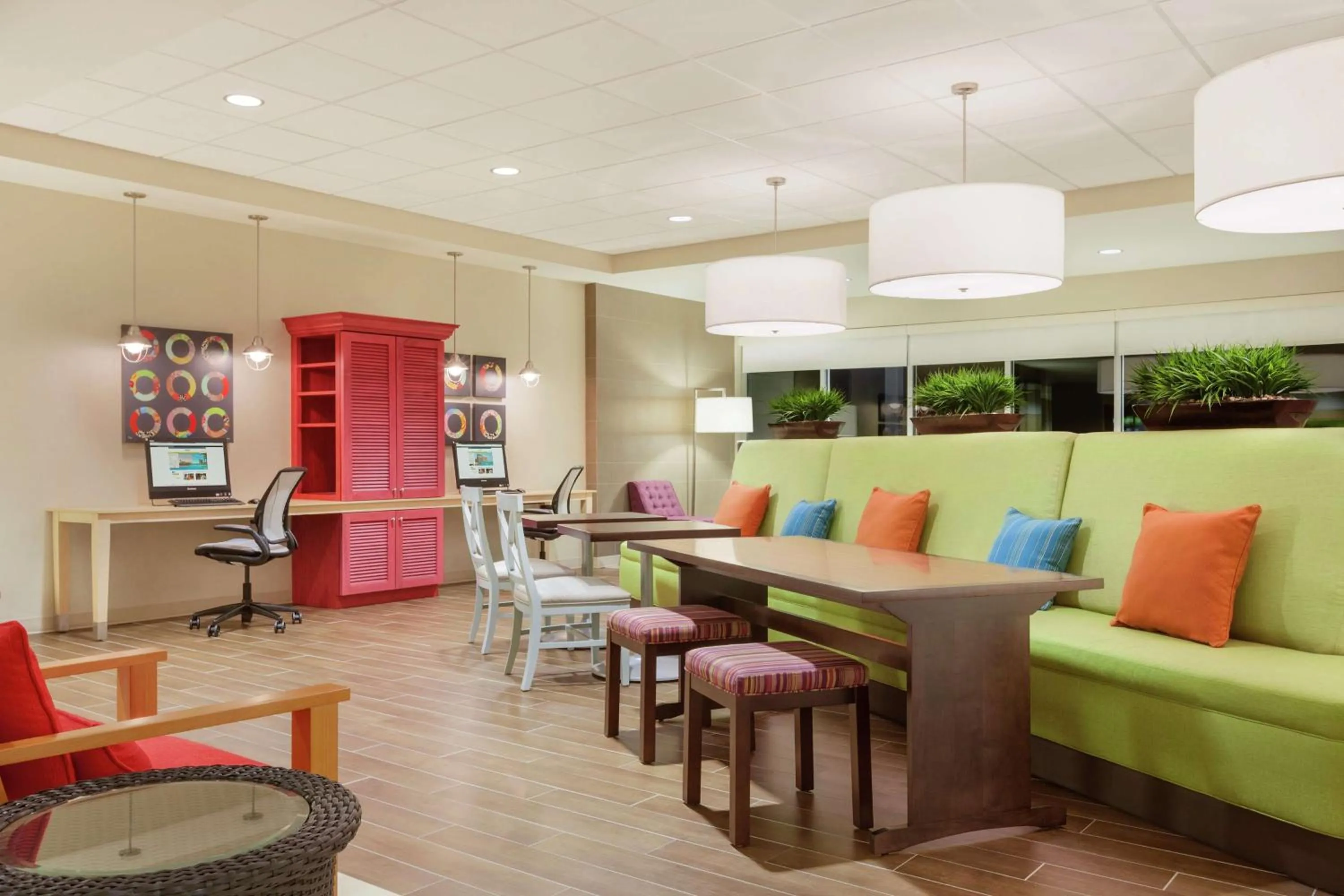 Lobby or reception in Home2 Suites by Hilton Canton