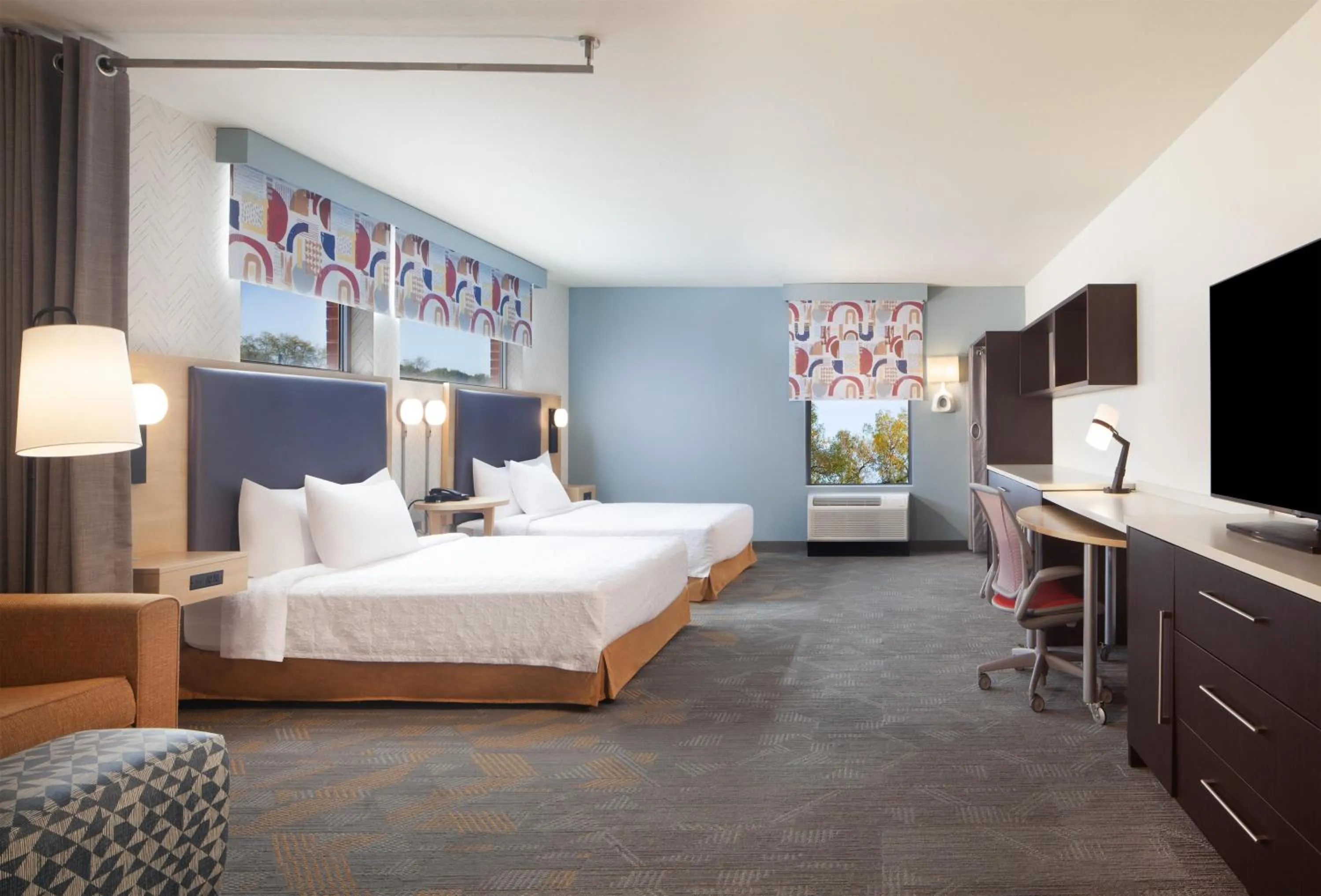 Bed in Home2 Suites by Hilton Canton