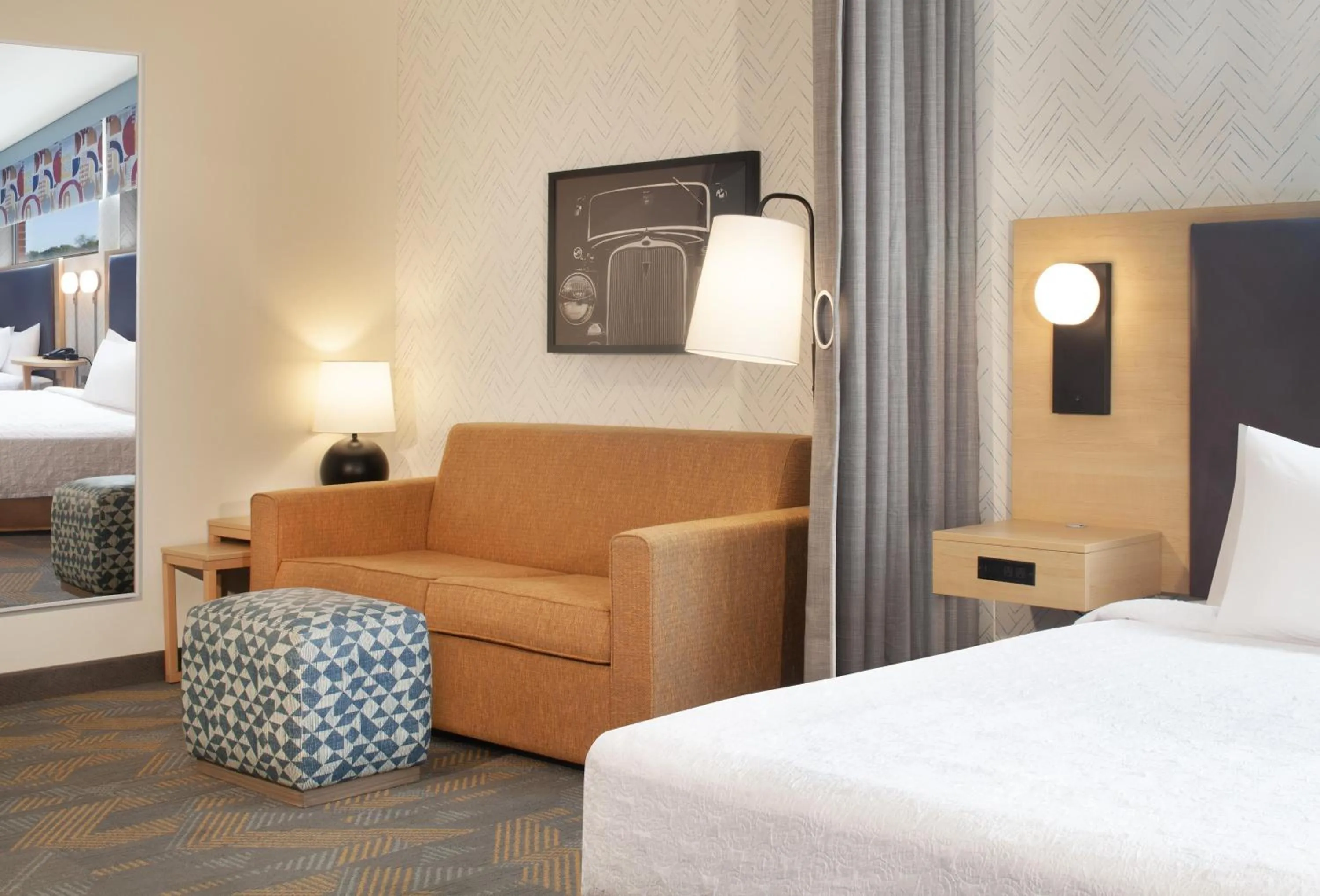 Bed in Home2 Suites by Hilton Canton