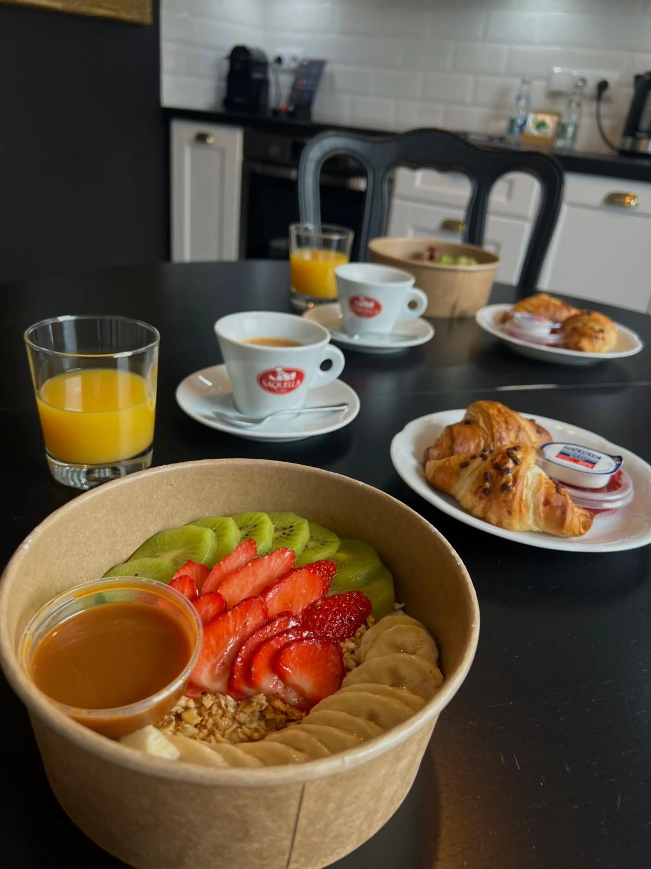 Kitchen or kitchenette in inQse Warsaw Centre