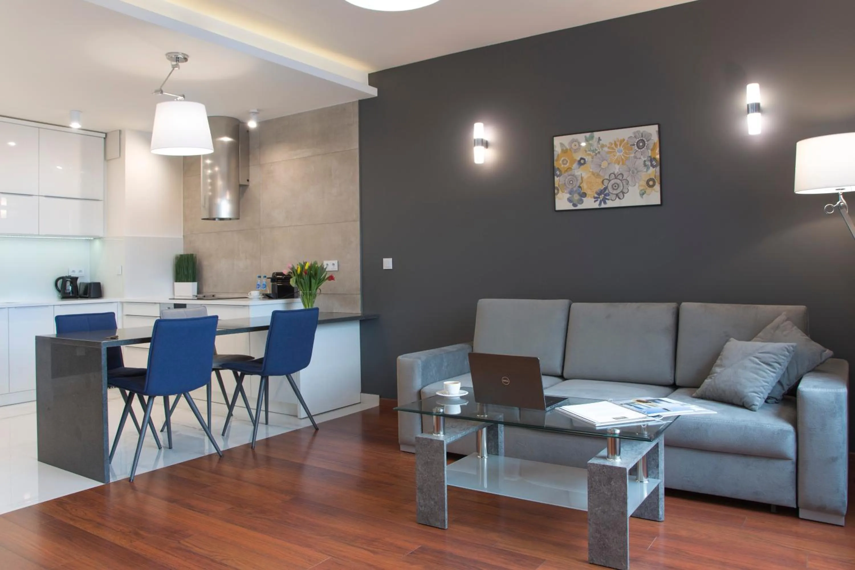 Kitchen or kitchenette in inQse Warsaw Centre