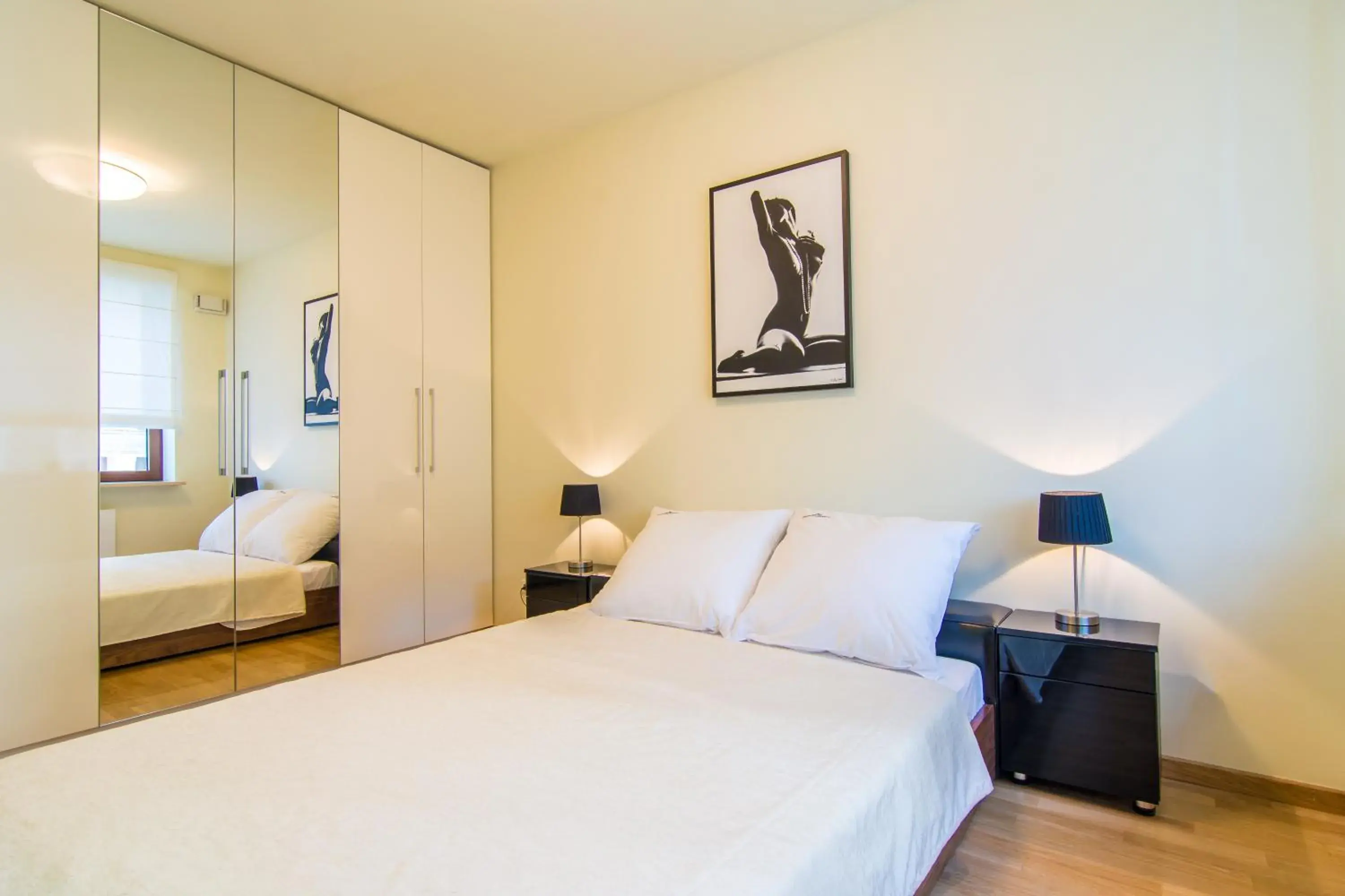 Bed in inQse Warsaw Centre Bed in inQse Warsaw Centre