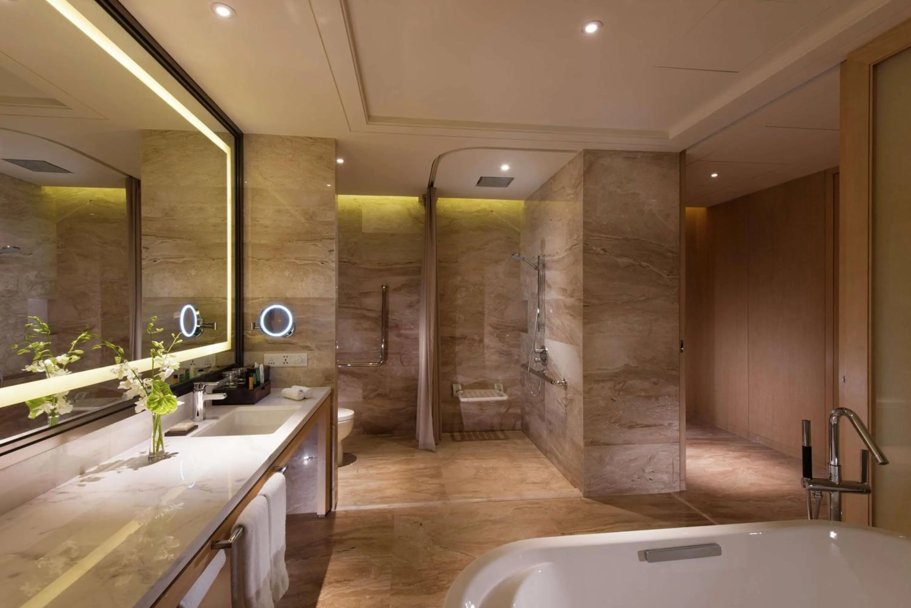 Bathroom in Hilton Yuxi Fuxian Lake