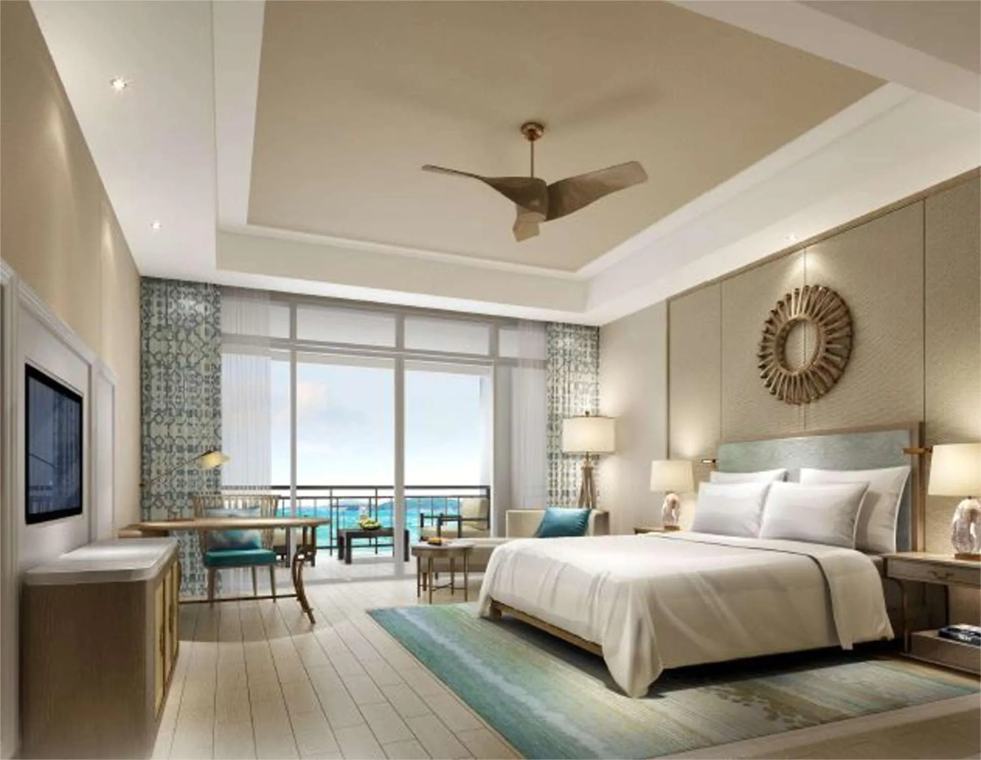 Bedroom, Bed in Hilton Yuxi Fuxian Lake