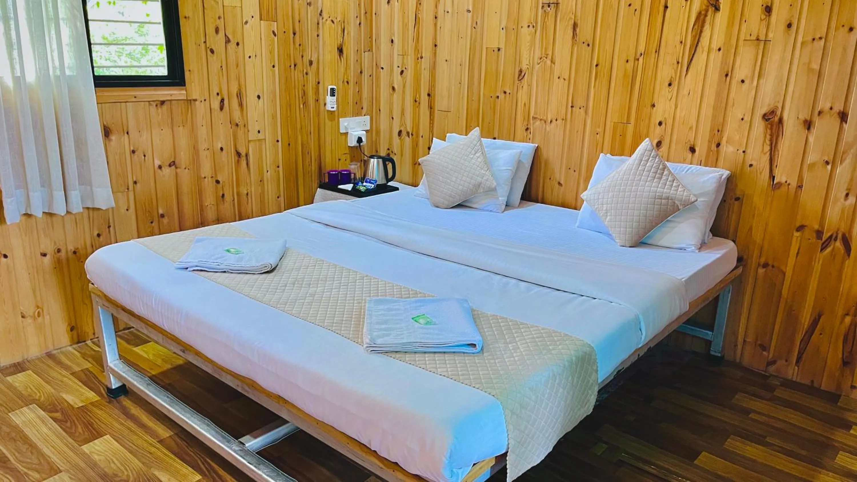 Bed in YUGANNKURR farmhouse