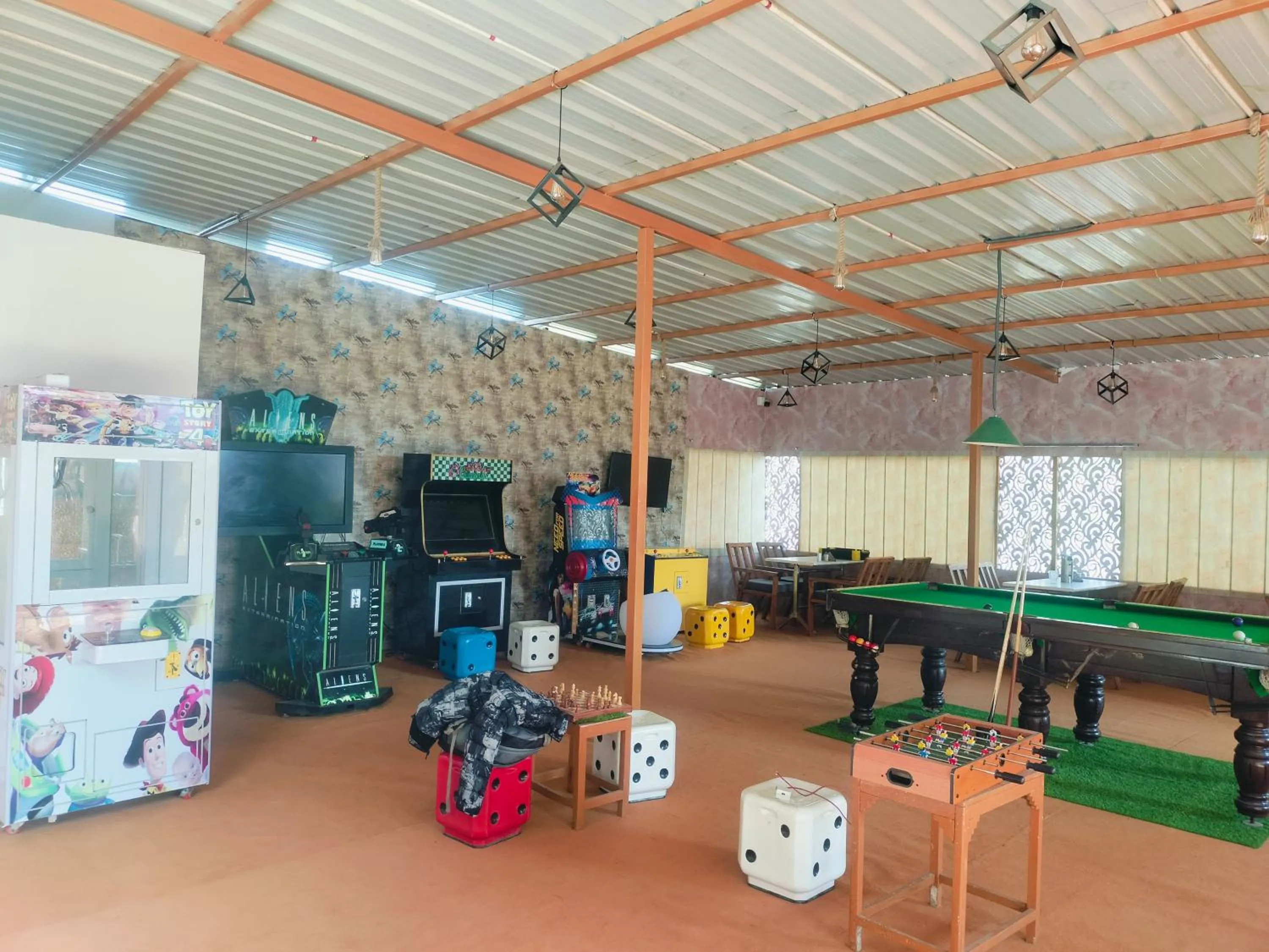 Billiard in The Rare Ones, Bhalugaad Resort and game Zone