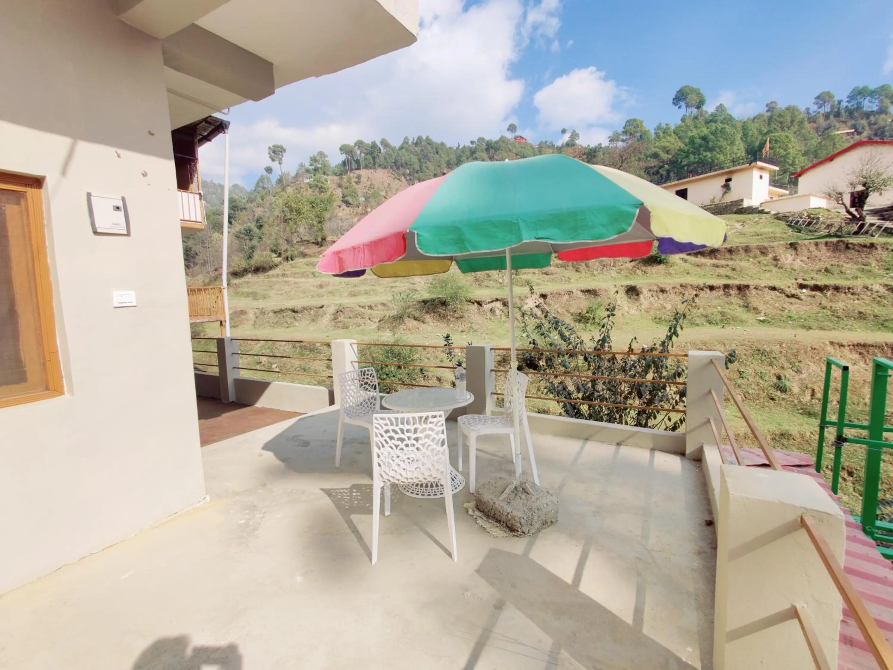 Balcony/Terrace in The Rare Ones, Bhalugaad Resort and game Zone