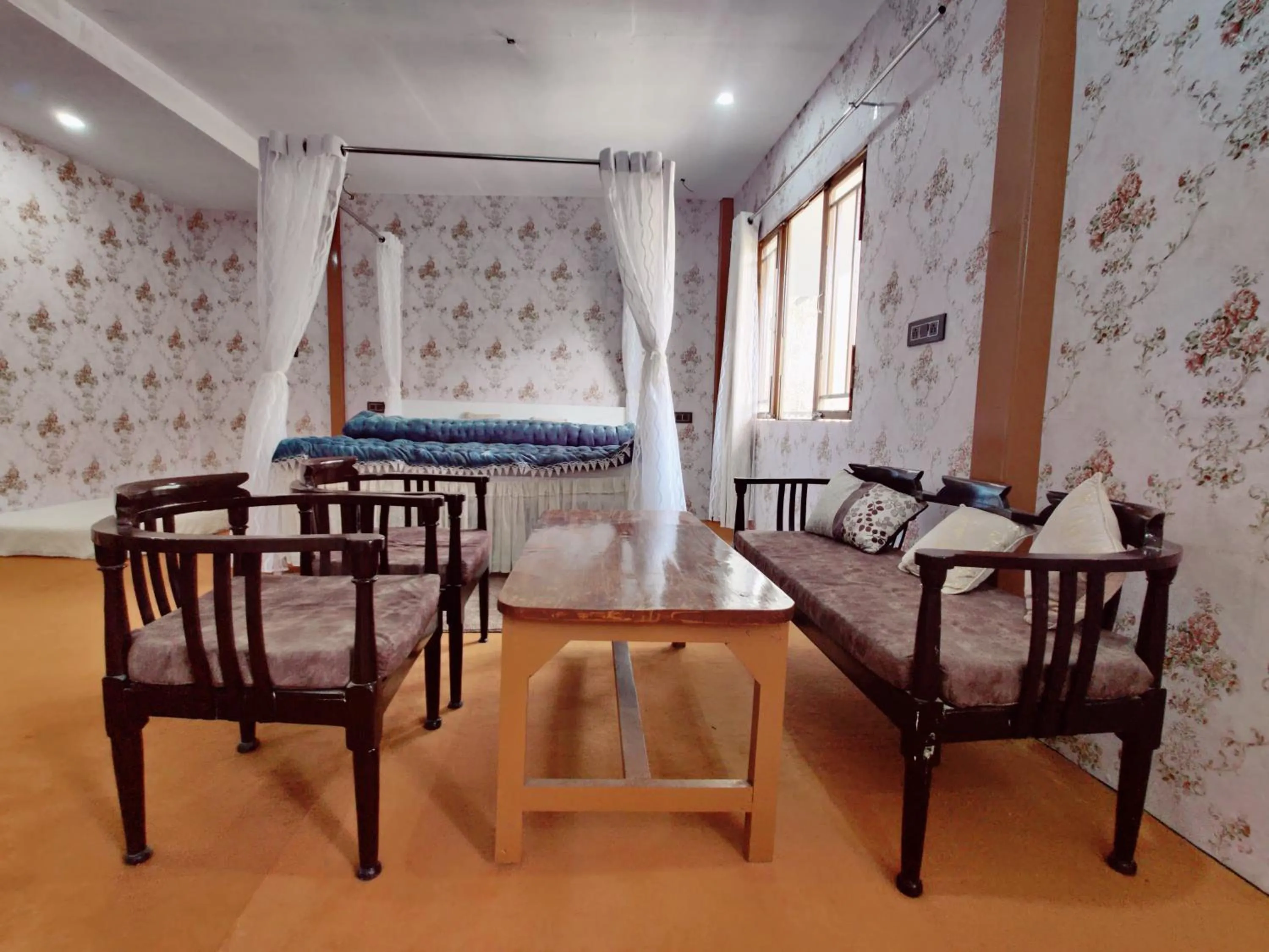 Dining area in The Rare Ones, Bhalugaad Resort and game Zone