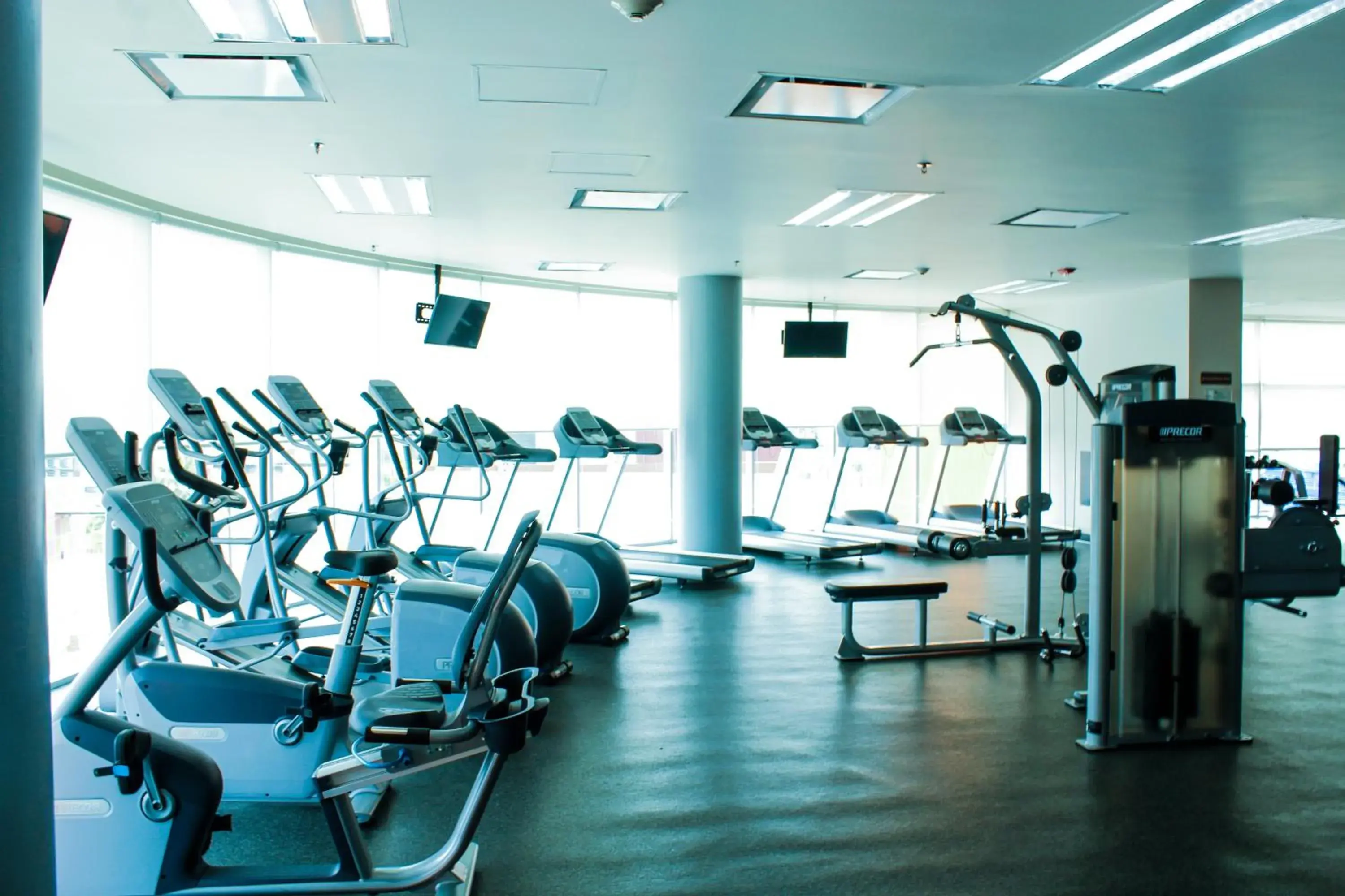Fitness centre/facilities in Hampton Inn & Suites by Hilton Aguascalientes Aeropuerto Fitness centre/facilities in Hampton Inn & Suites by Hilton Aguascalientes Aeropuerto
