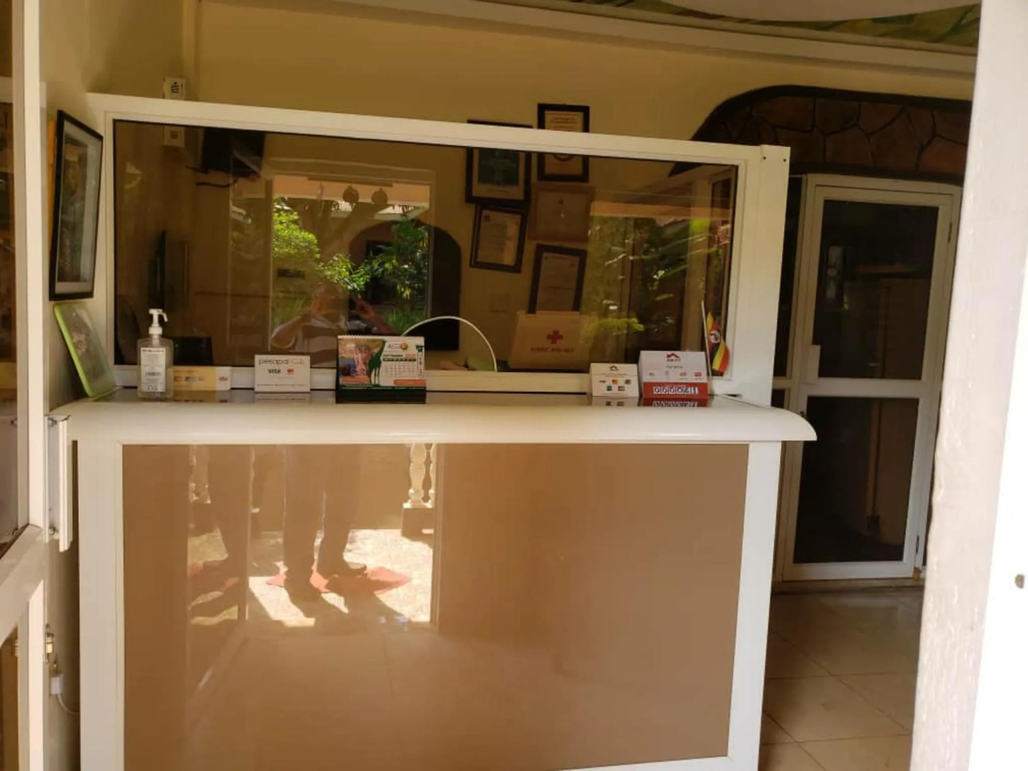 Lobby or reception in Gorilla African Guest House