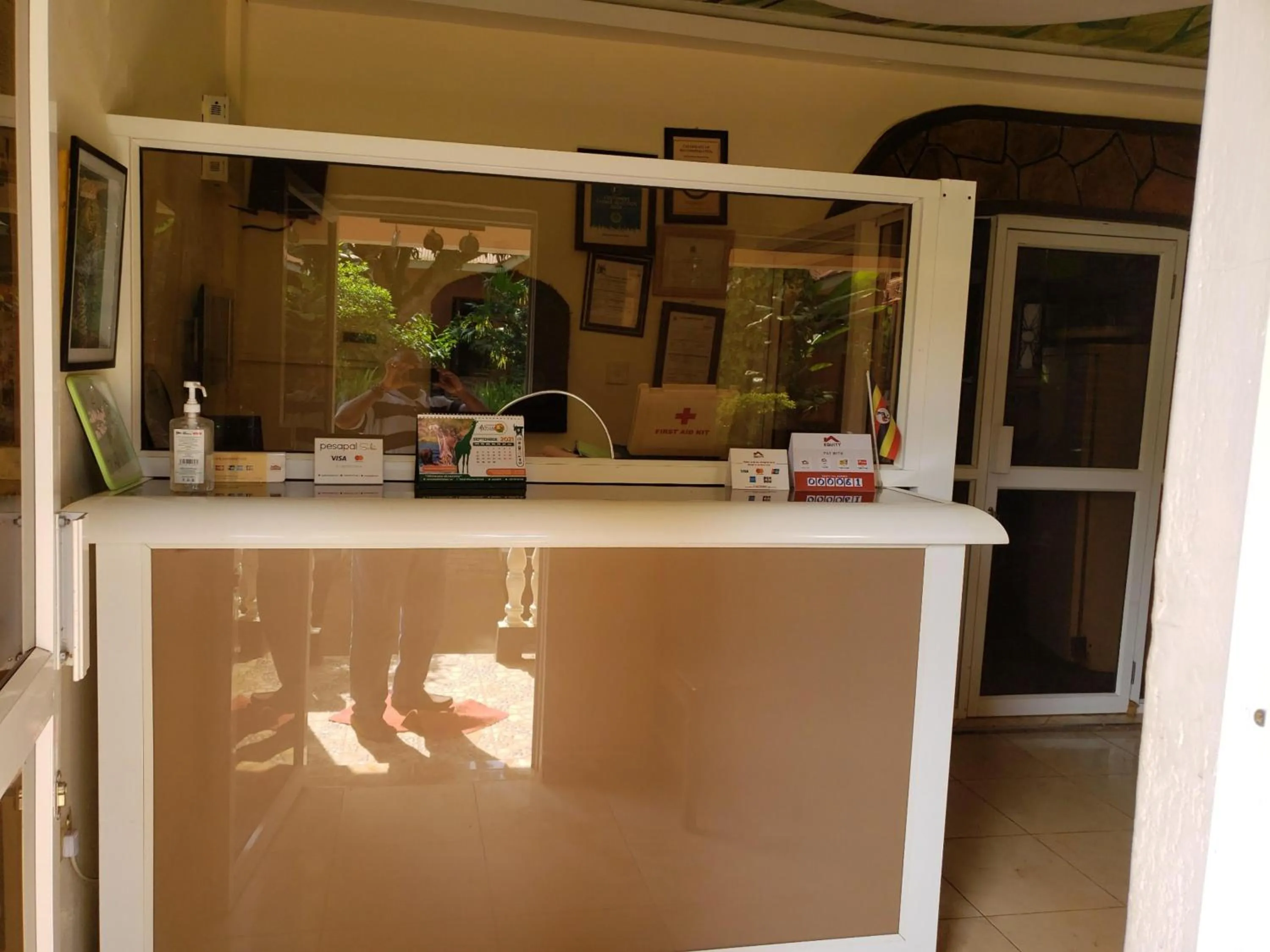 Lobby or reception in Gorilla African Guest House