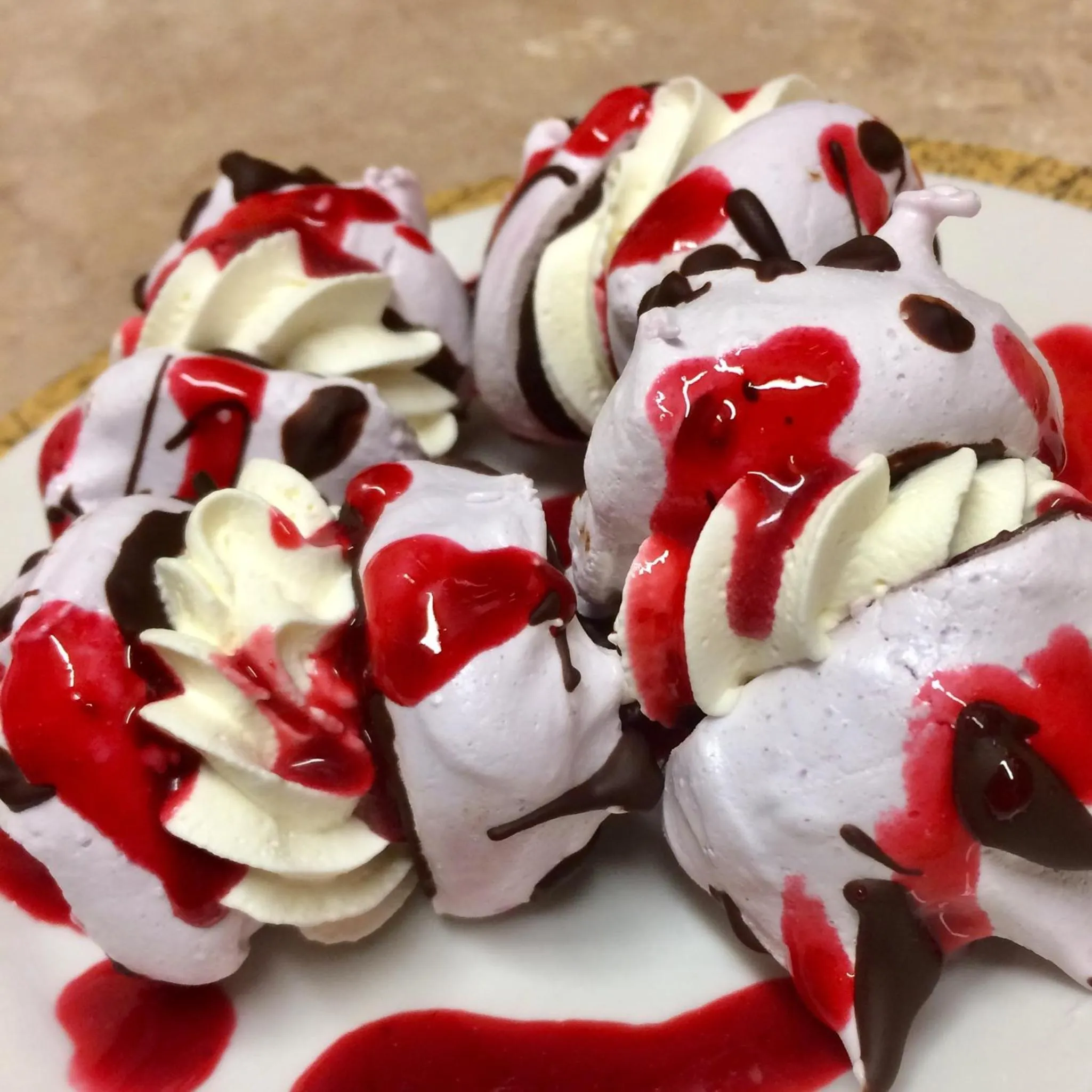 Food close-up in Burnside Lodge