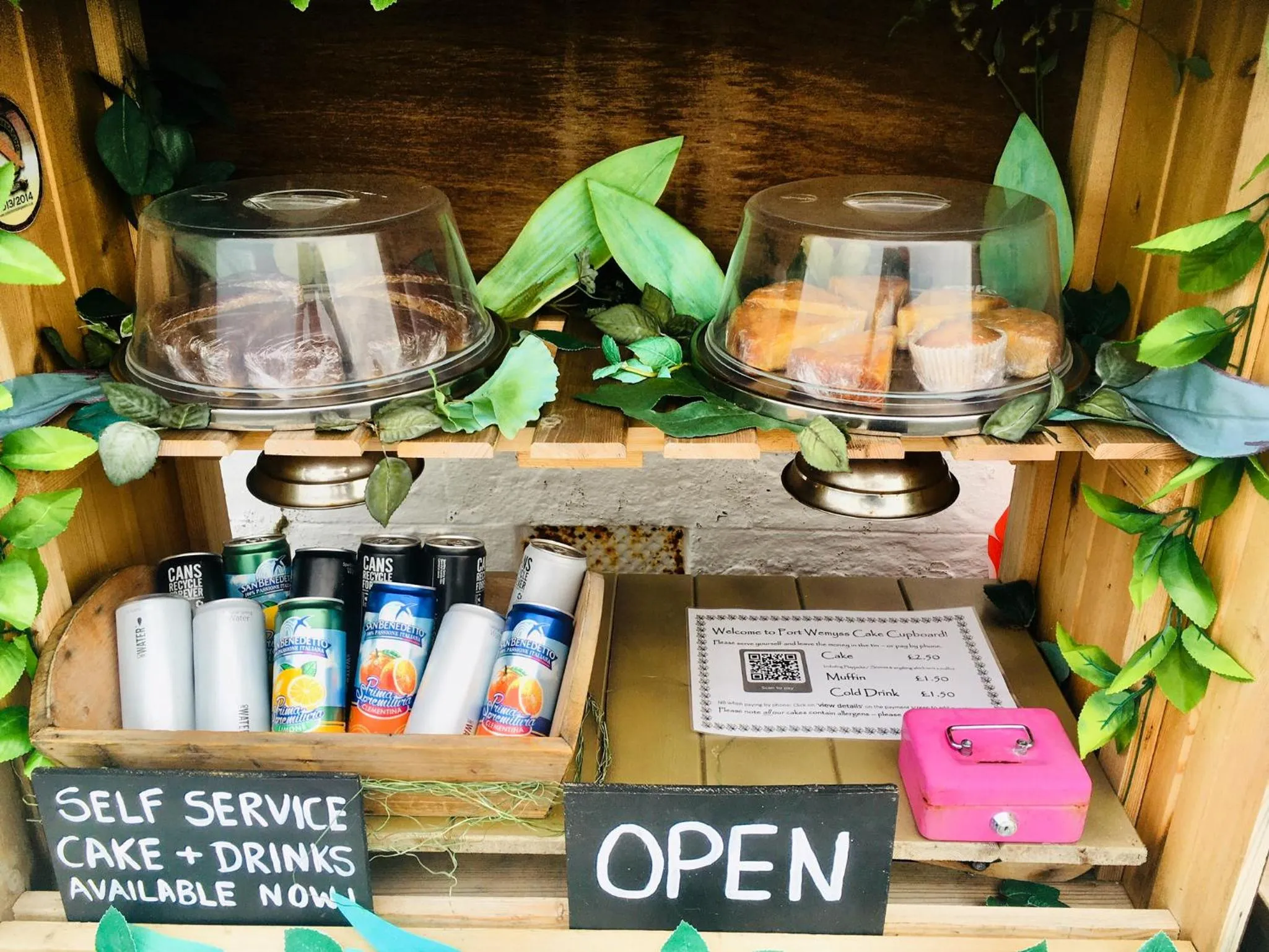 Food and drinks in Burnside Lodge