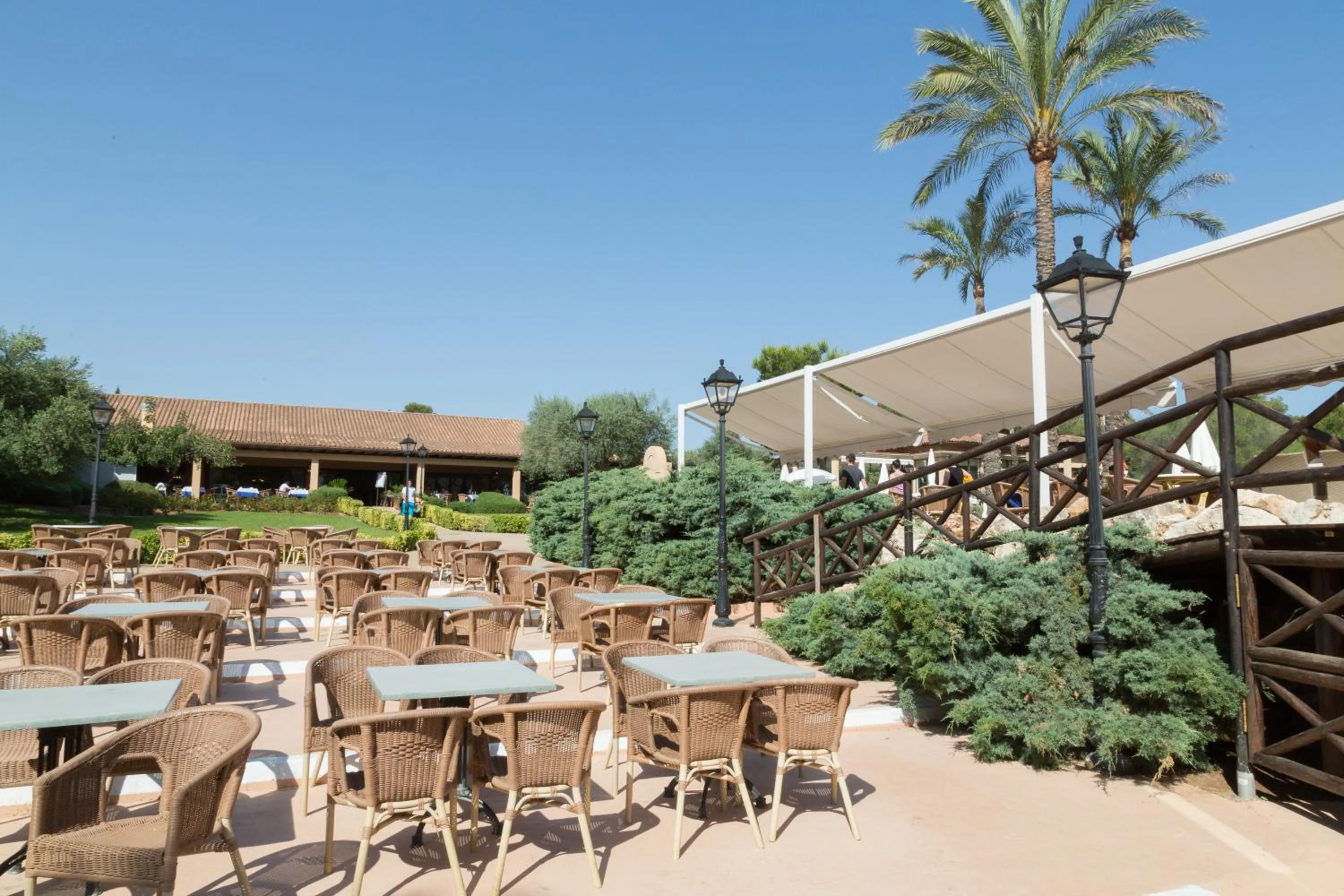 Patio in Vell Mari Hotel & Resort