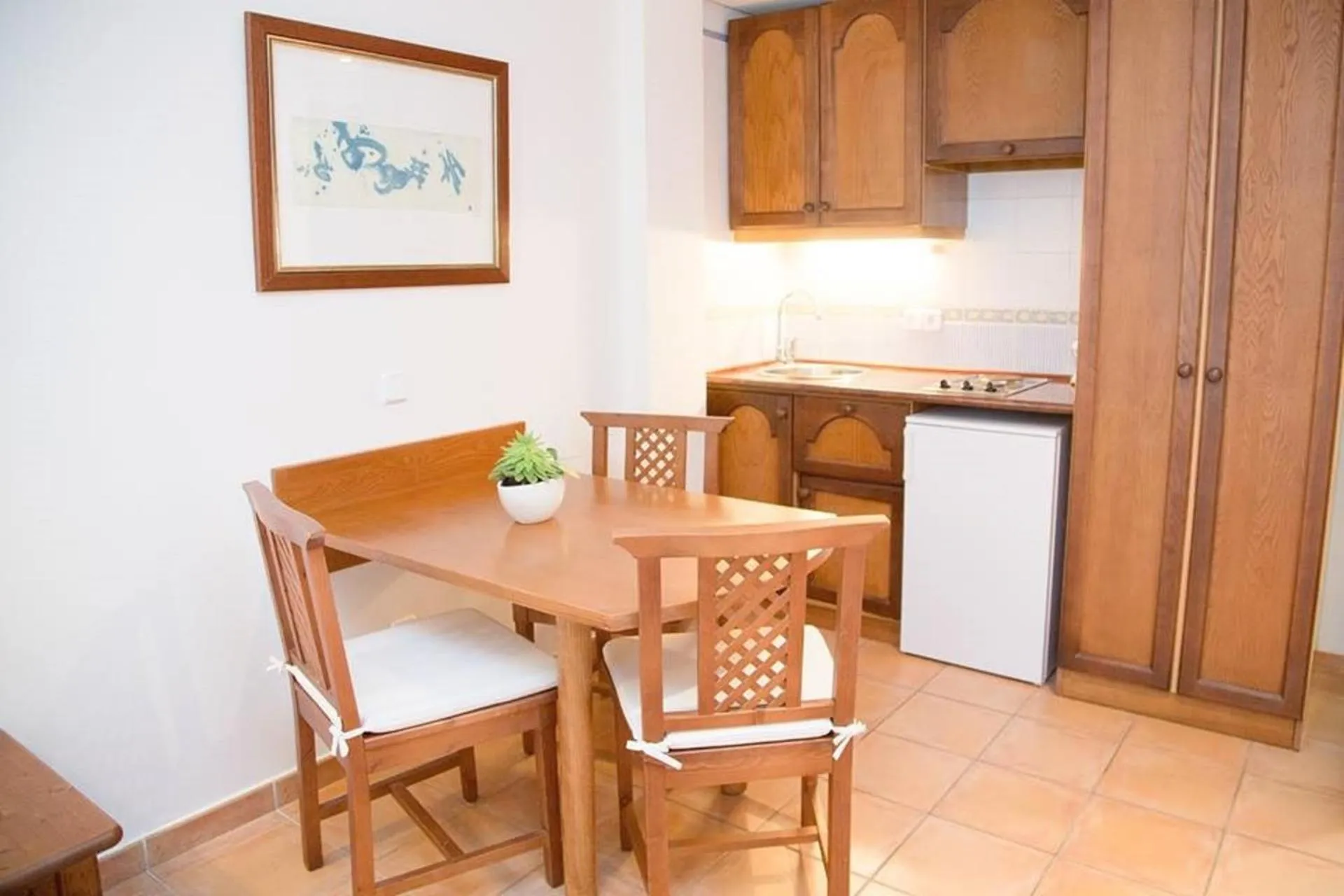 Kitchen or kitchenette in Vell Mari Hotel & Resort