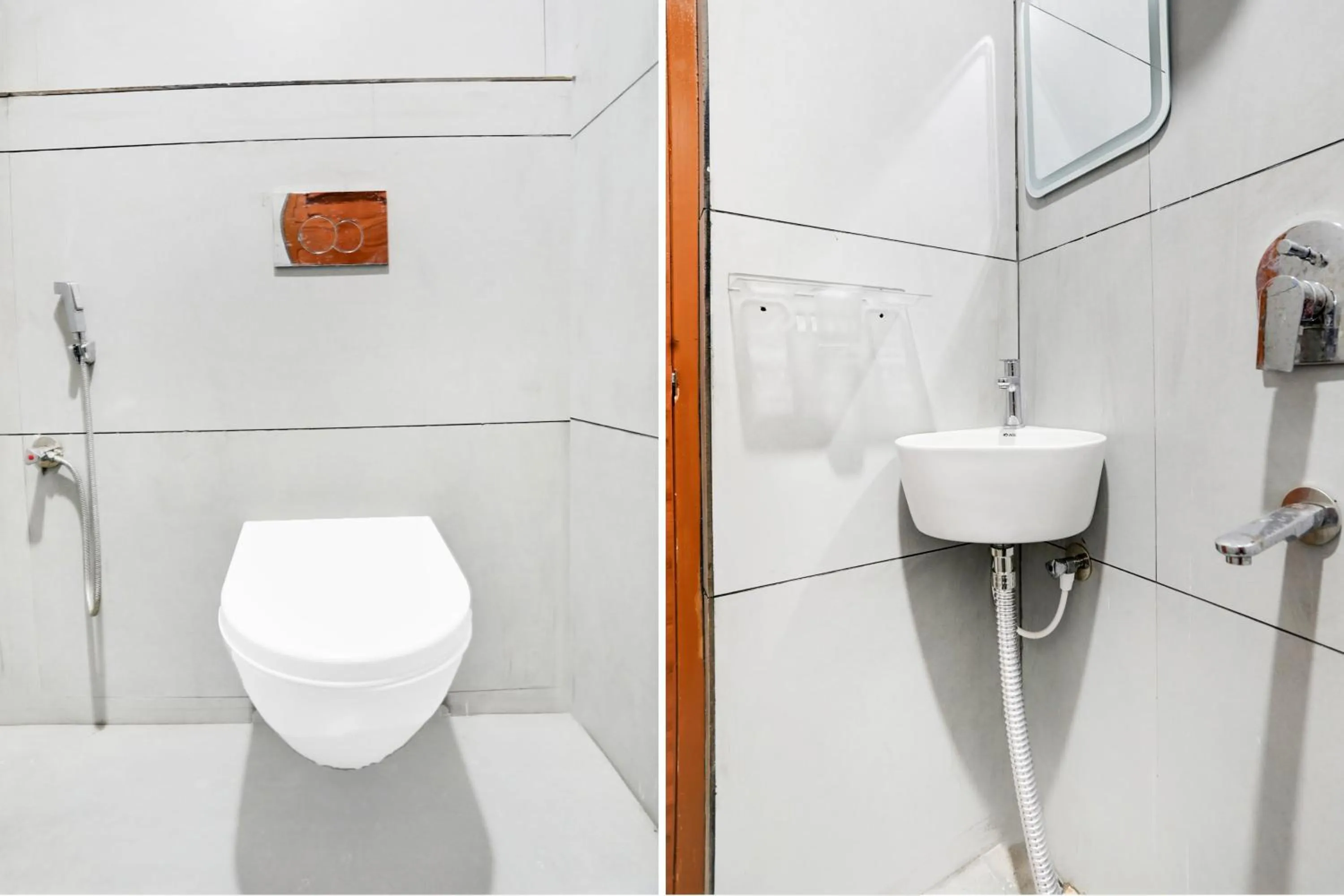 Bathroom in Super Townhouse Shamshabad Near Airport