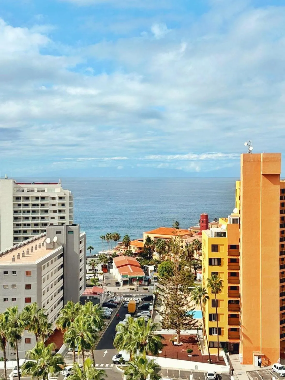 Natural landscape in Sunny Oceanview studio apartment Ponderosa in Costa Adeje