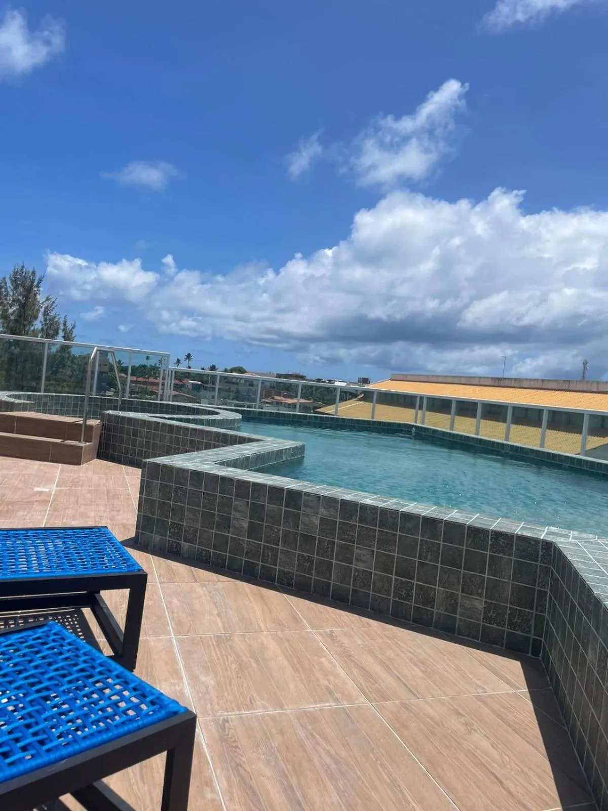 Swimming pool in Eco miragem residence