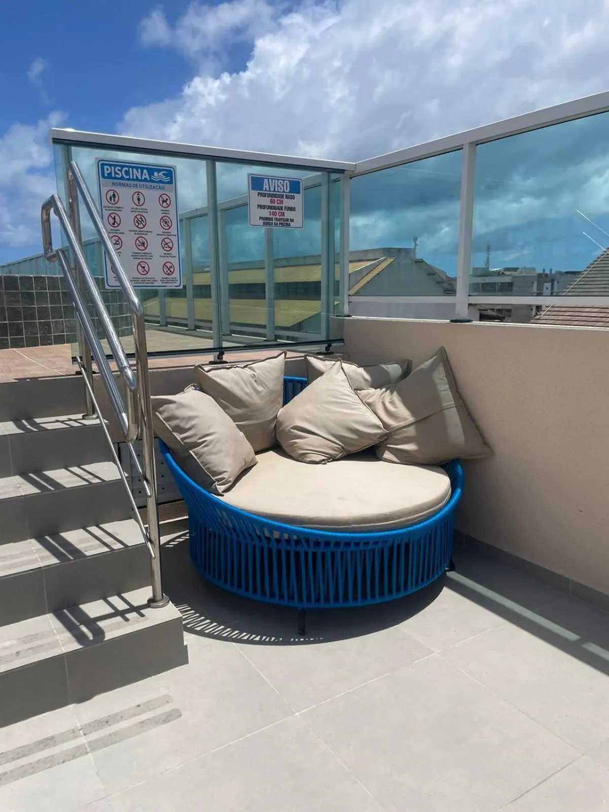 Balcony/Terrace in Eco miragem residence