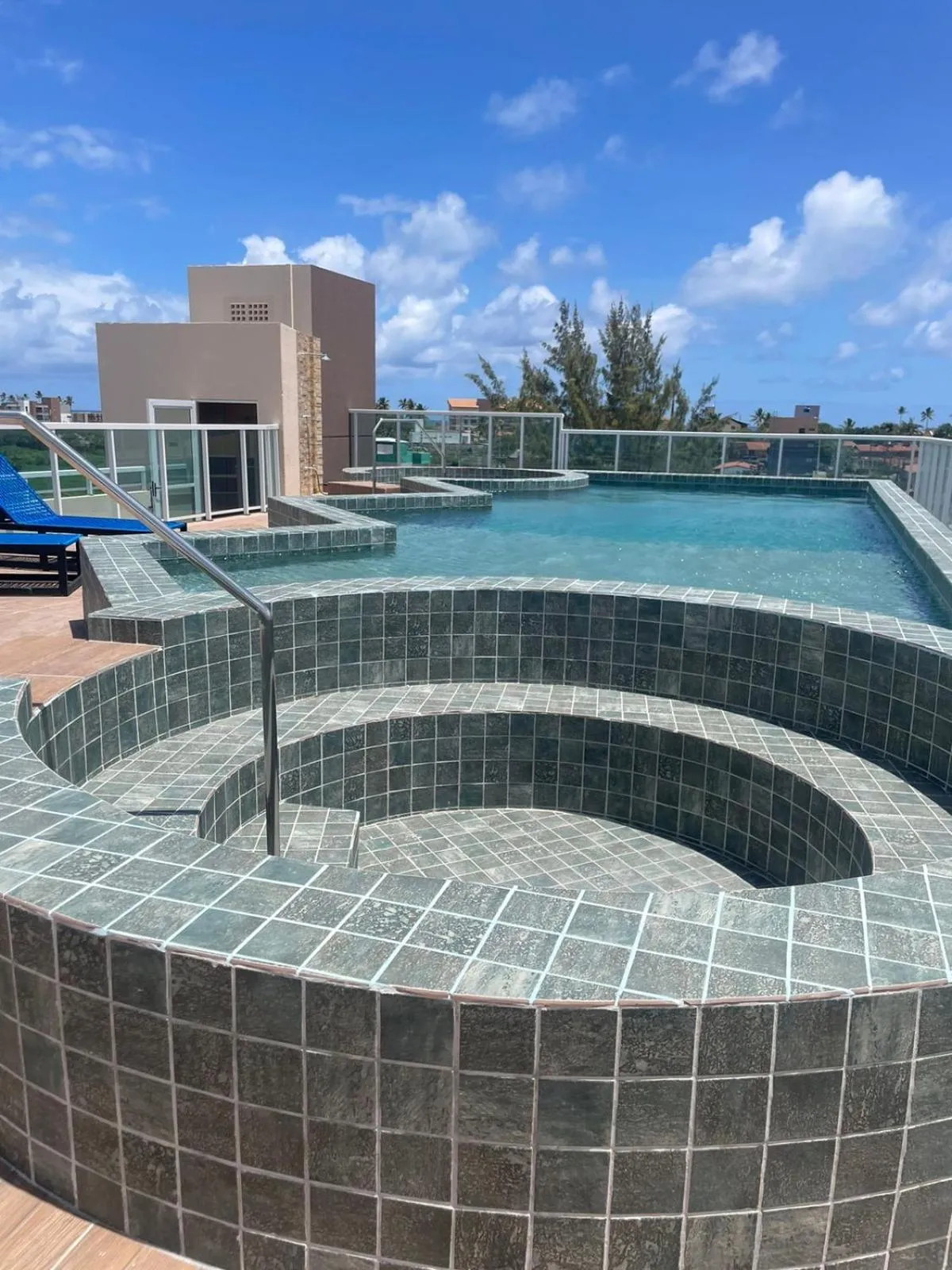 Swimming pool in Eco miragem residence