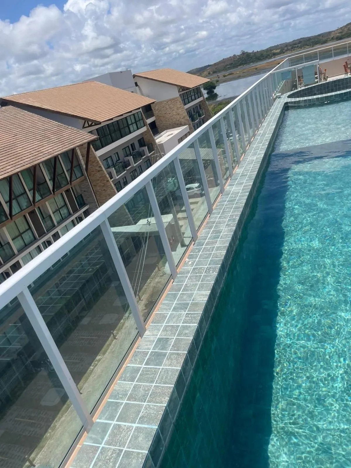 Pool view in Eco miragem residence