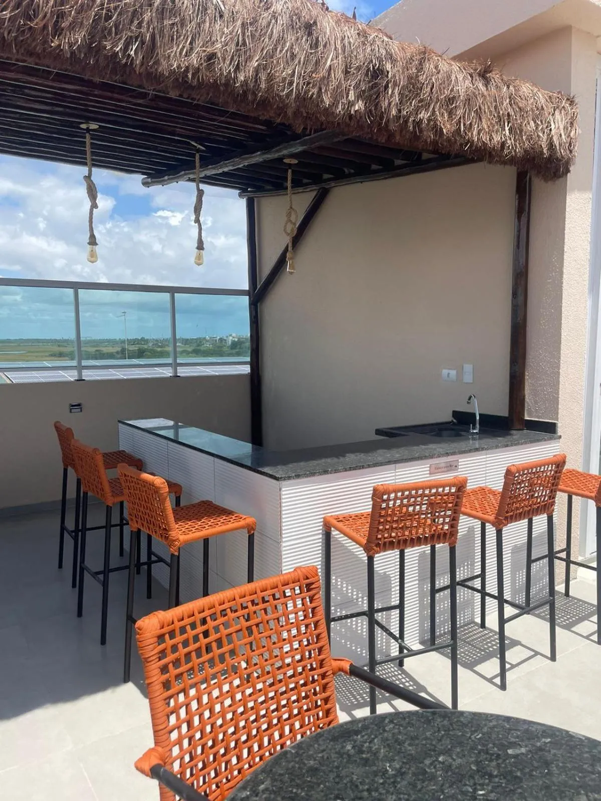 Balcony/Terrace in Eco miragem residence