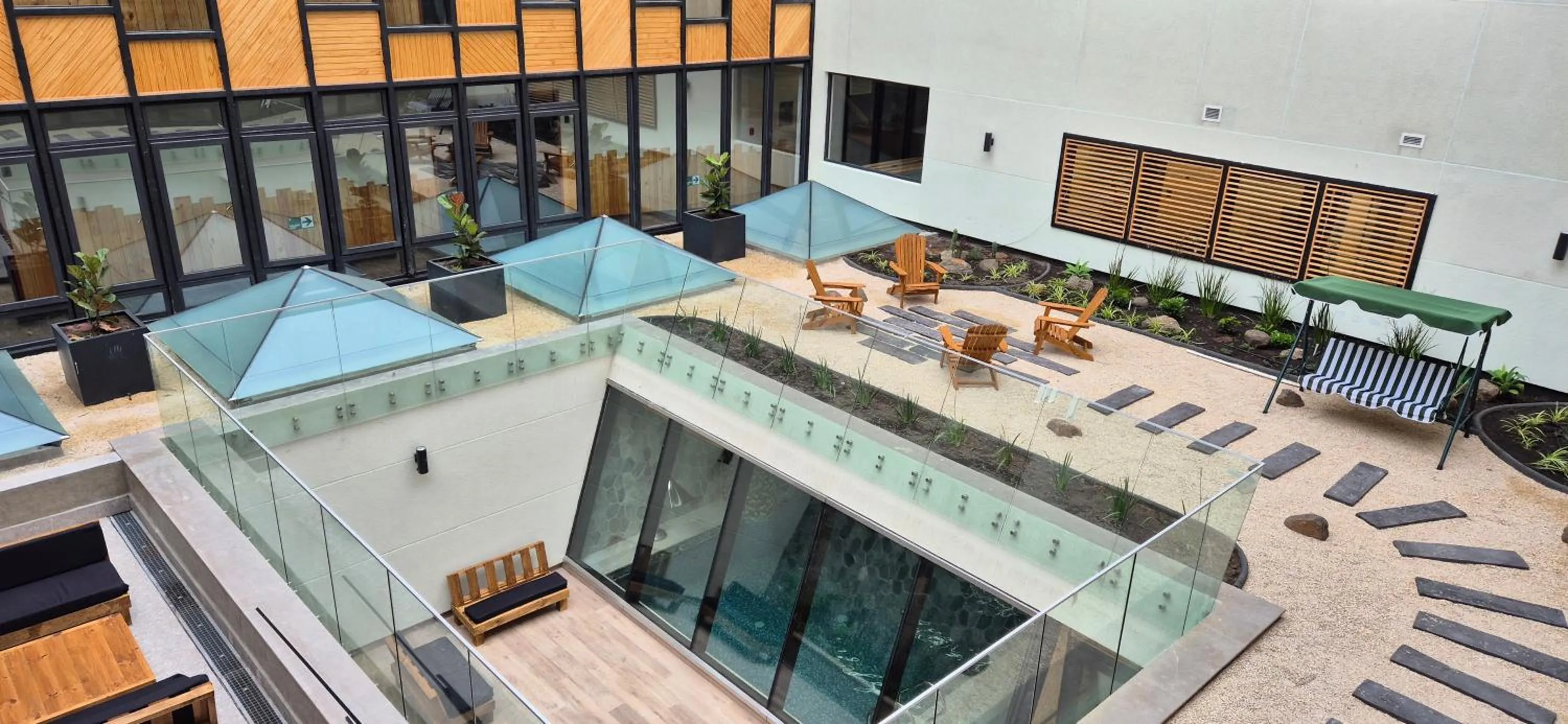 Garden in Hotel Diego de Almagro La Serena Express