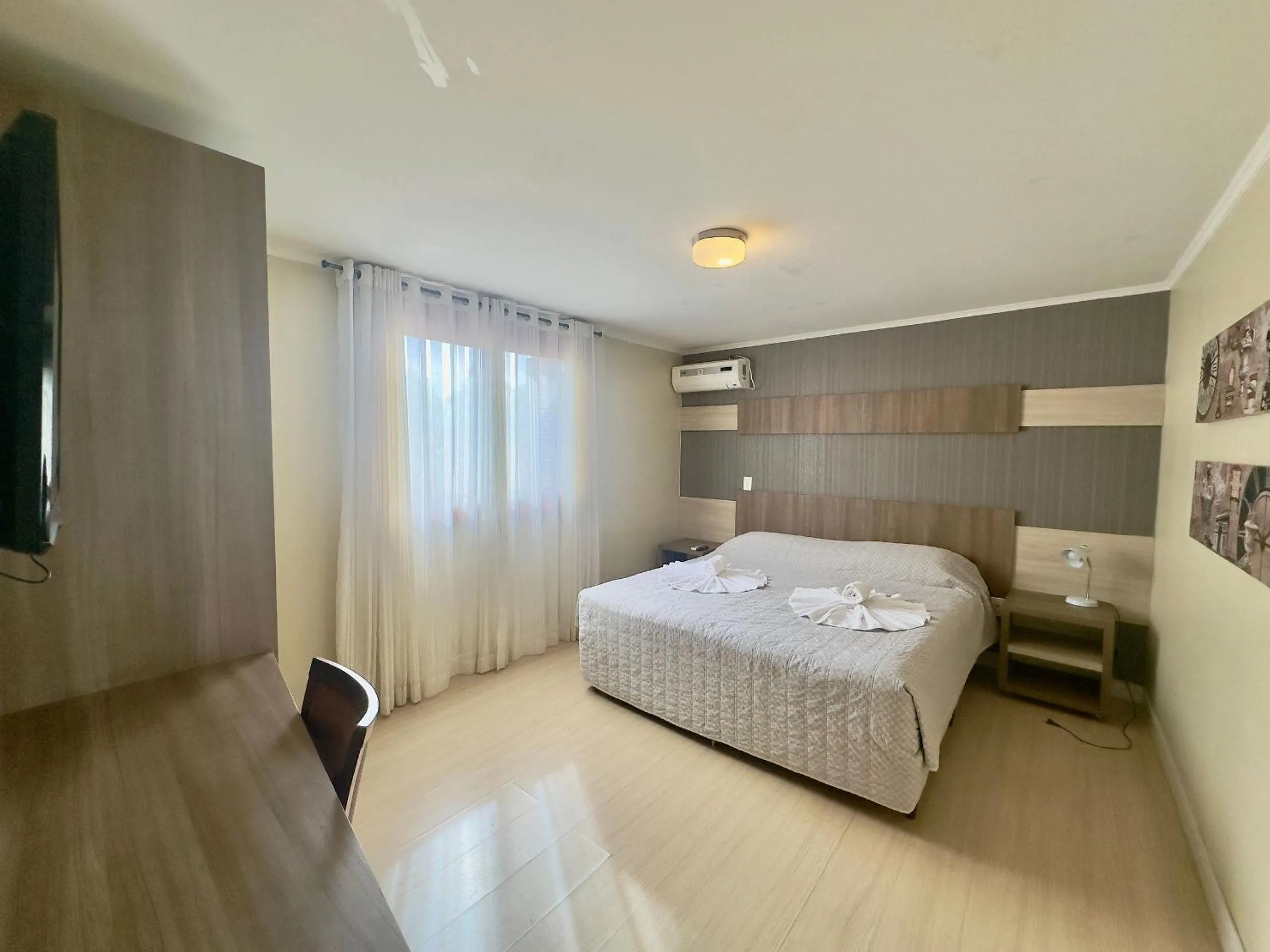 Bed in Apartamento Aconchegante Próximo aos Melhores Pontos Turísticos de Gramado