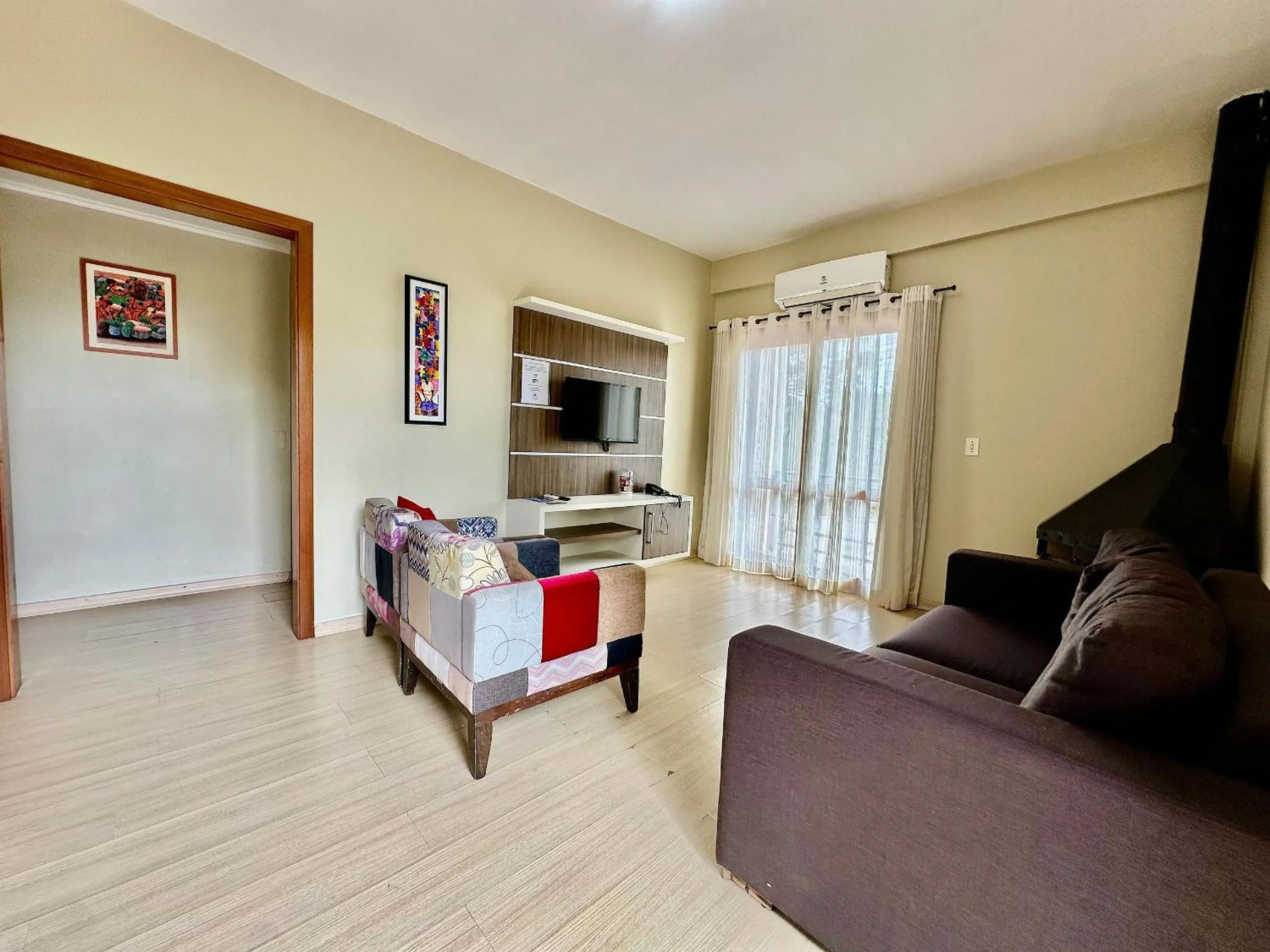 Bed in Apartamento Aconchegante Próximo aos Melhores Pontos Turísticos de Gramado