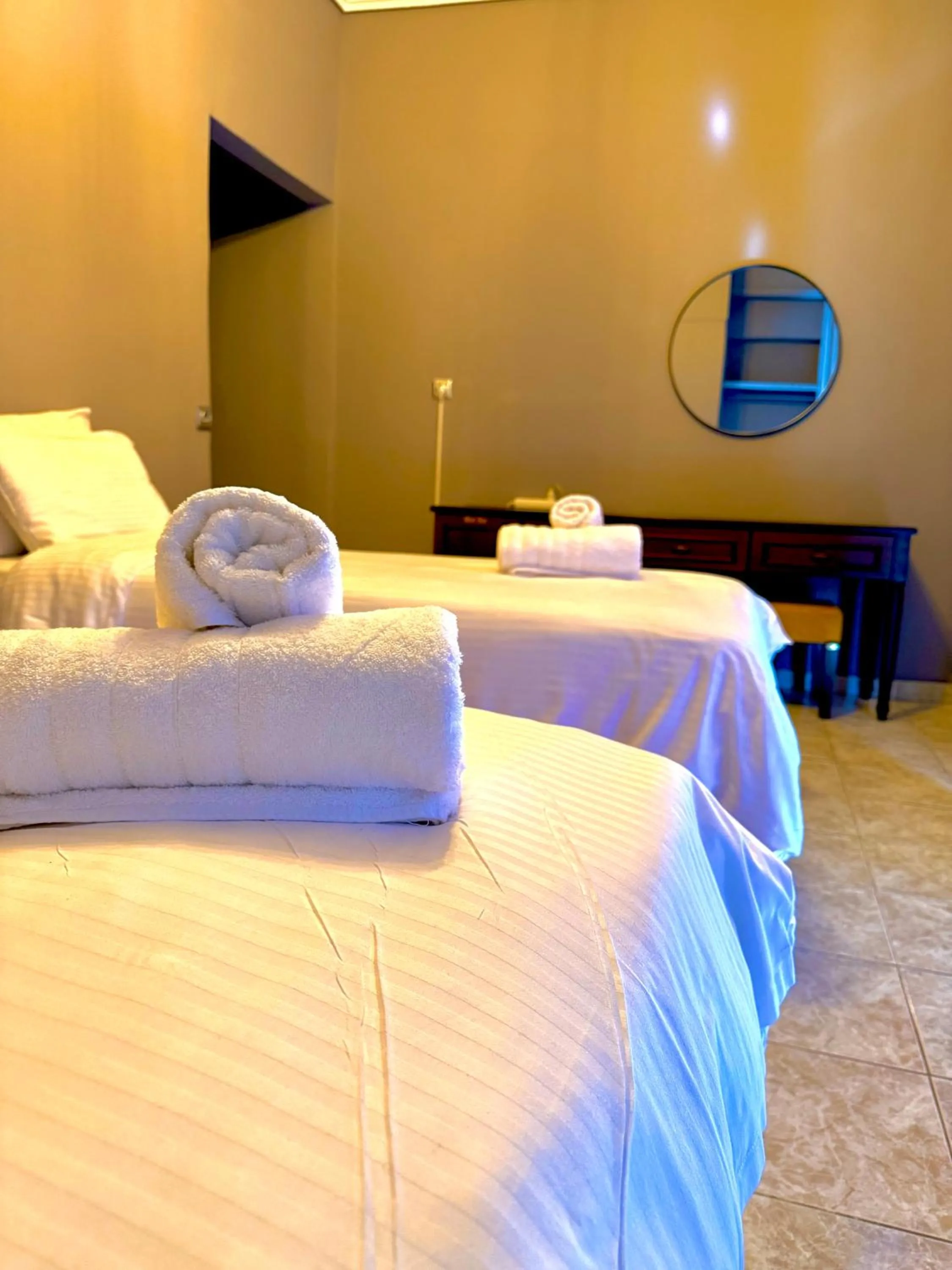 Bed in ESPERIA Drama HOTEL